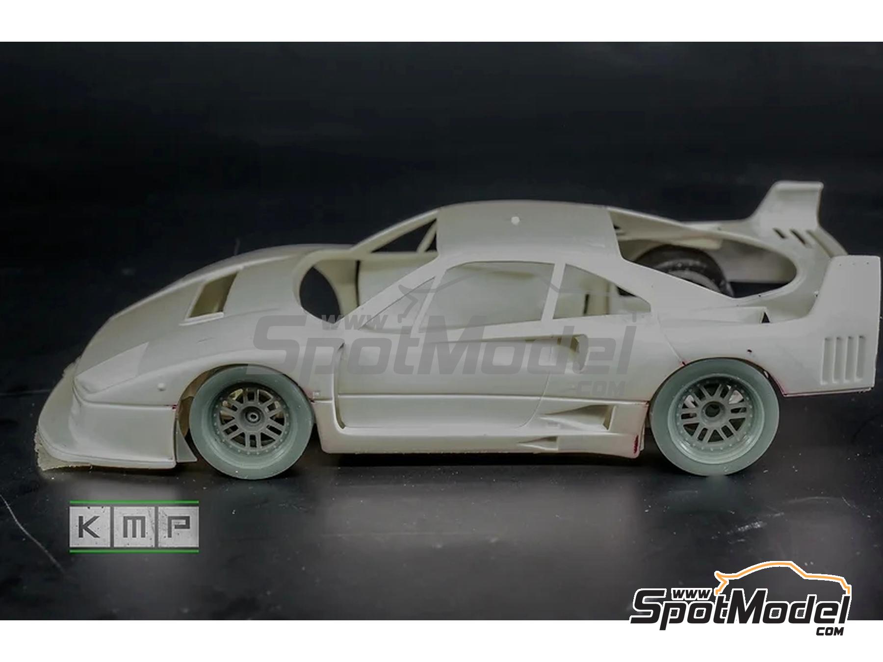 Image 6: Enkei - Ferrari F40 LM | Rims and tyres set in 1/24 scale manufactured by KMP Kool Models Production (ref. KMP-TK24250, also TK24250)