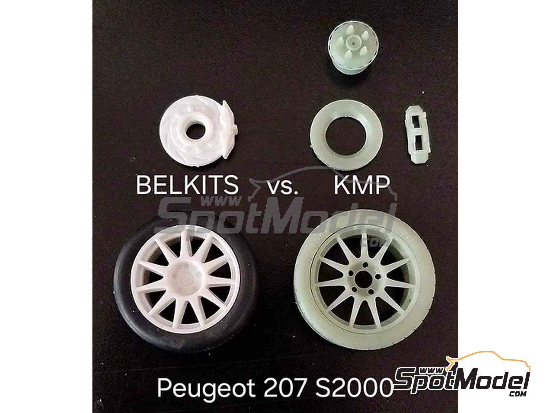 Image 1: Peugeot 207 S2000 | Tarmac conversion set in 1/24 scale manufactured by KMP Kool Models Production (ref.&nbsp;KMP-TK24255, also TK24255)