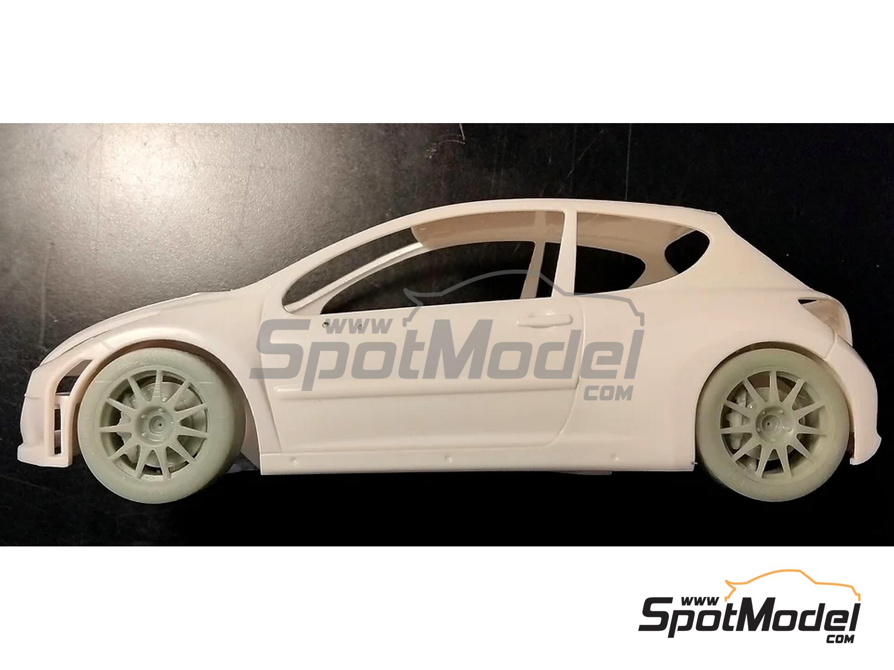 Image 2: Peugeot 207 S2000 | Tarmac conversion set in 1/24 scale manufactured by KMP Kool Models Production (ref.&nbsp;KMP-TK24255, also TK24255)