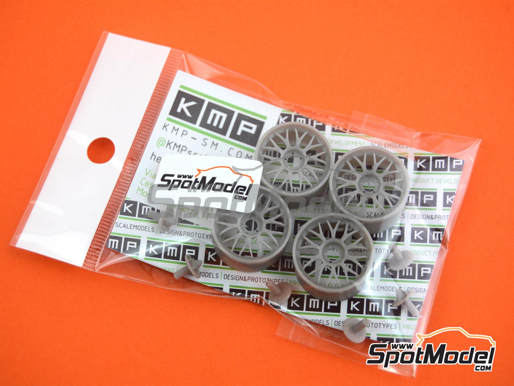 KMP Kool Models Production TK24262: Rims 1/24 scale - BBS rims for AMG ...