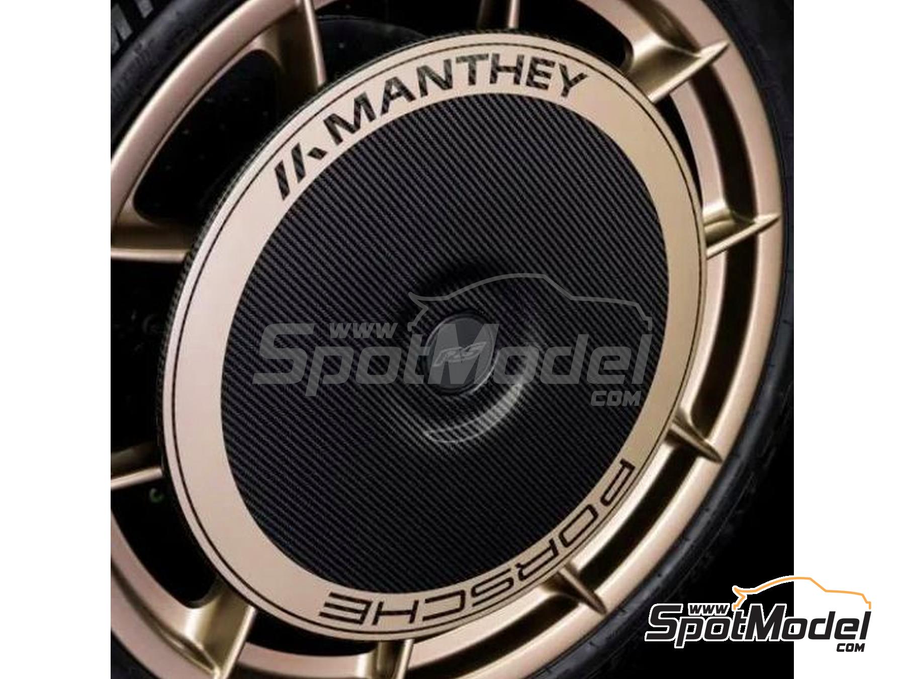 Image 2: Magnesium rims 20"/21" with ventilators for Porsche 911 992.1 GT3 RS | Rims and tyres set in 1/24 scale manufactured by KMP Kool Models Production (ref. KMP-TK24264, also TK24264)