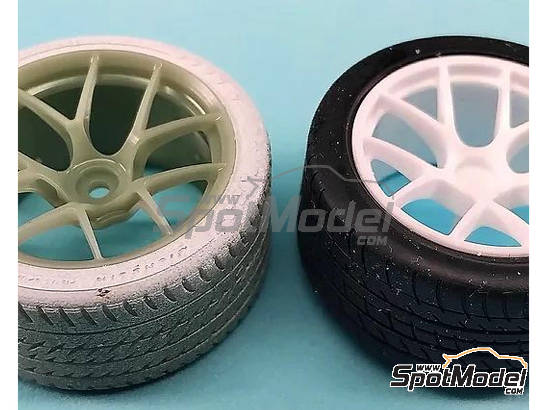 Image 3: Magnesium rims 20"/21" with ventilators for Porsche 911 992.1 GT3 RS | Rims and tyres set in 1/24 scale manufactured by KMP Kool Models Production (ref. KMP-TK24264, also TK24264)
