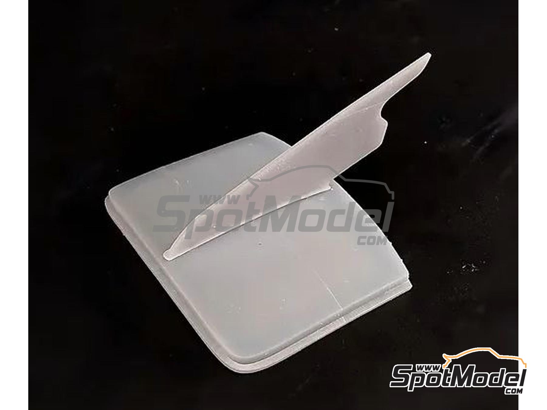 Image 6: Manthey Racing rear window aero fin for Porsche 911 992.1 GT3 RS | Wing set in 1/24 scale manufactured by KMP Kool Models Production (ref. KMP-TK24266, also TK24266)