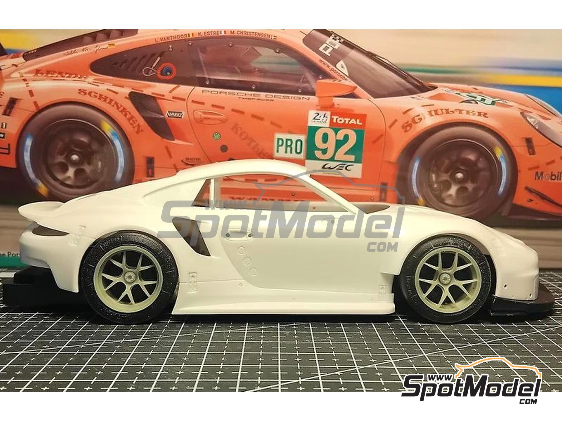 Image 1: Porsche 911 991 GT3 LM | Set de llantas y neumáticos en escala 1/24 fabricado por KMP Kool Models Production (ref. KMP-TK24270, tambien TK24270)