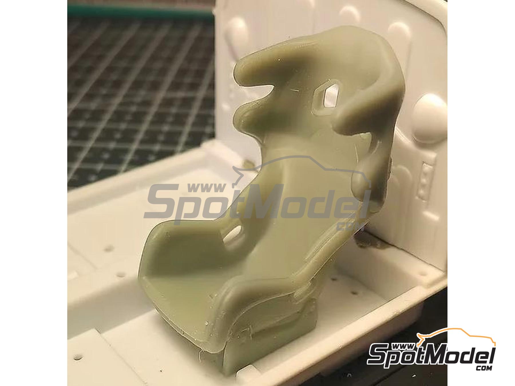 Image 1: Baquet de competición para Porsche 911 991 GT3 LM | Asientos en escala 1/24 fabricado por KMP Kool Models Production (ref. KMP-TK24271, tambien TK24271)