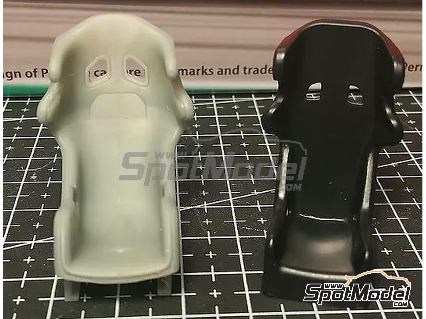 Image 6: Baquet de competición para Porsche 911 991 GT3 LM | Asientos en escala 1/24 fabricado por KMP Kool Models Production (ref. KMP-TK24271, tambien TK24271)