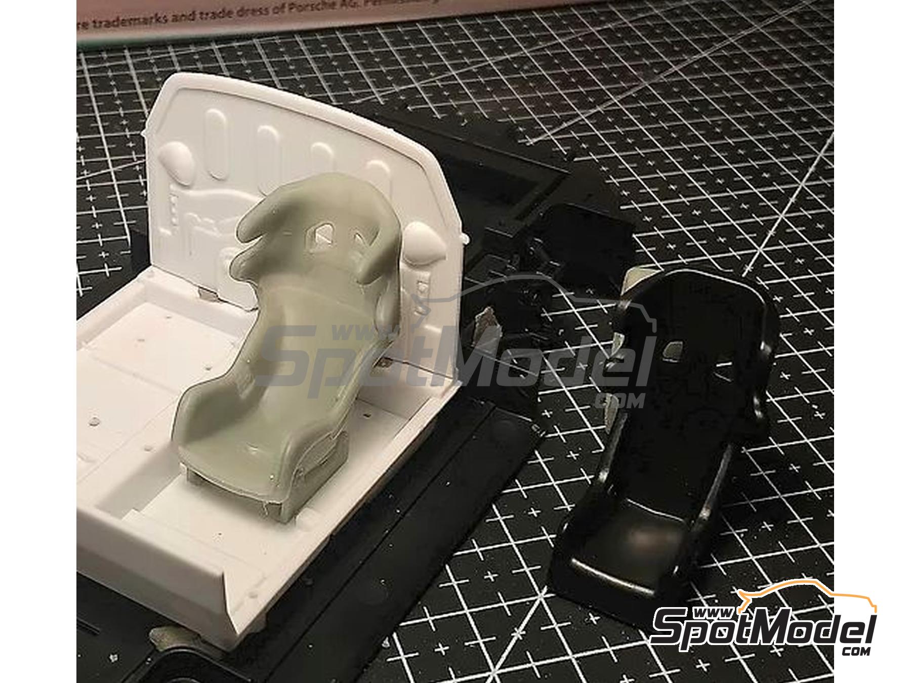 Image 7: Baquet de competición para Porsche 911 991 GT3 LM | Asientos en escala 1/24 fabricado por KMP Kool Models Production (ref. KMP-TK24271, tambien TK24271)