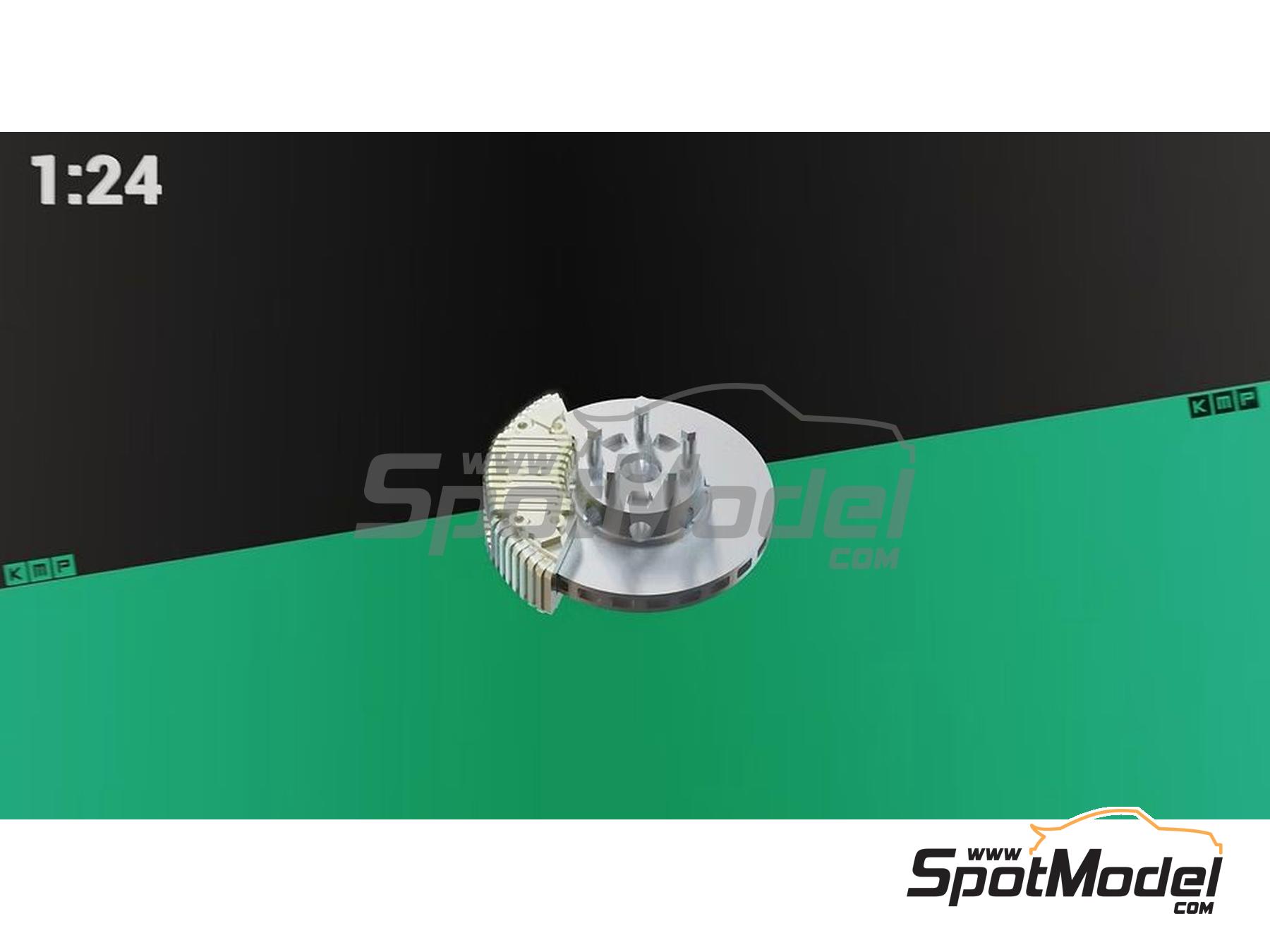 Image 4: Porsche 911SC RS Fuchs Gravel | Rims and tyres set in 1/24 scale manufactured by KMP Kool Models Production (ref.&nbsp;KMP-TK24277, also TK24277)