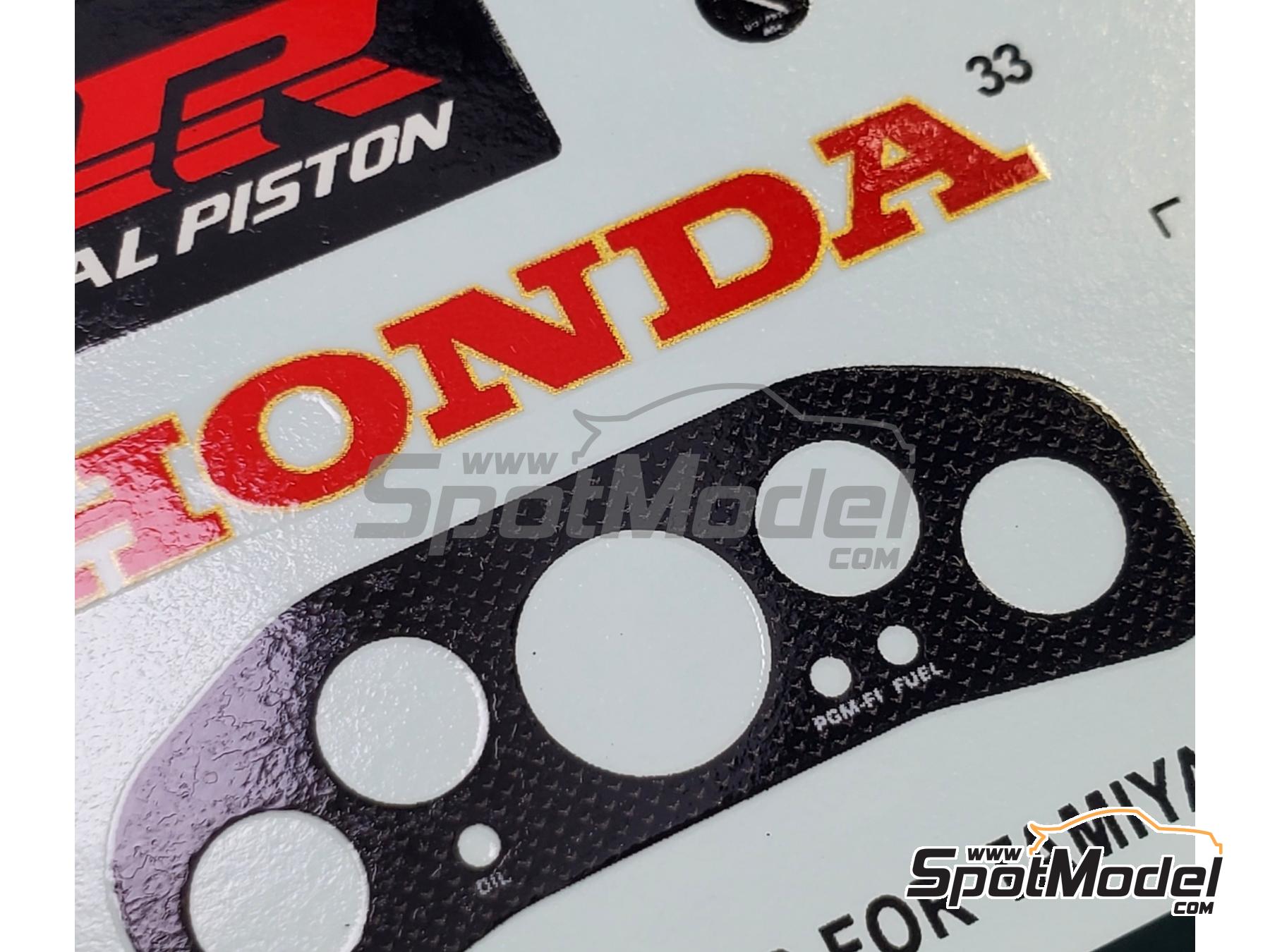Image 7: Honda NR 750 -  1991 | Decoraci&oacute;n en escala&nbsp;1/12 fabricado por Khaled Models (ref.&nbsp;MS028)