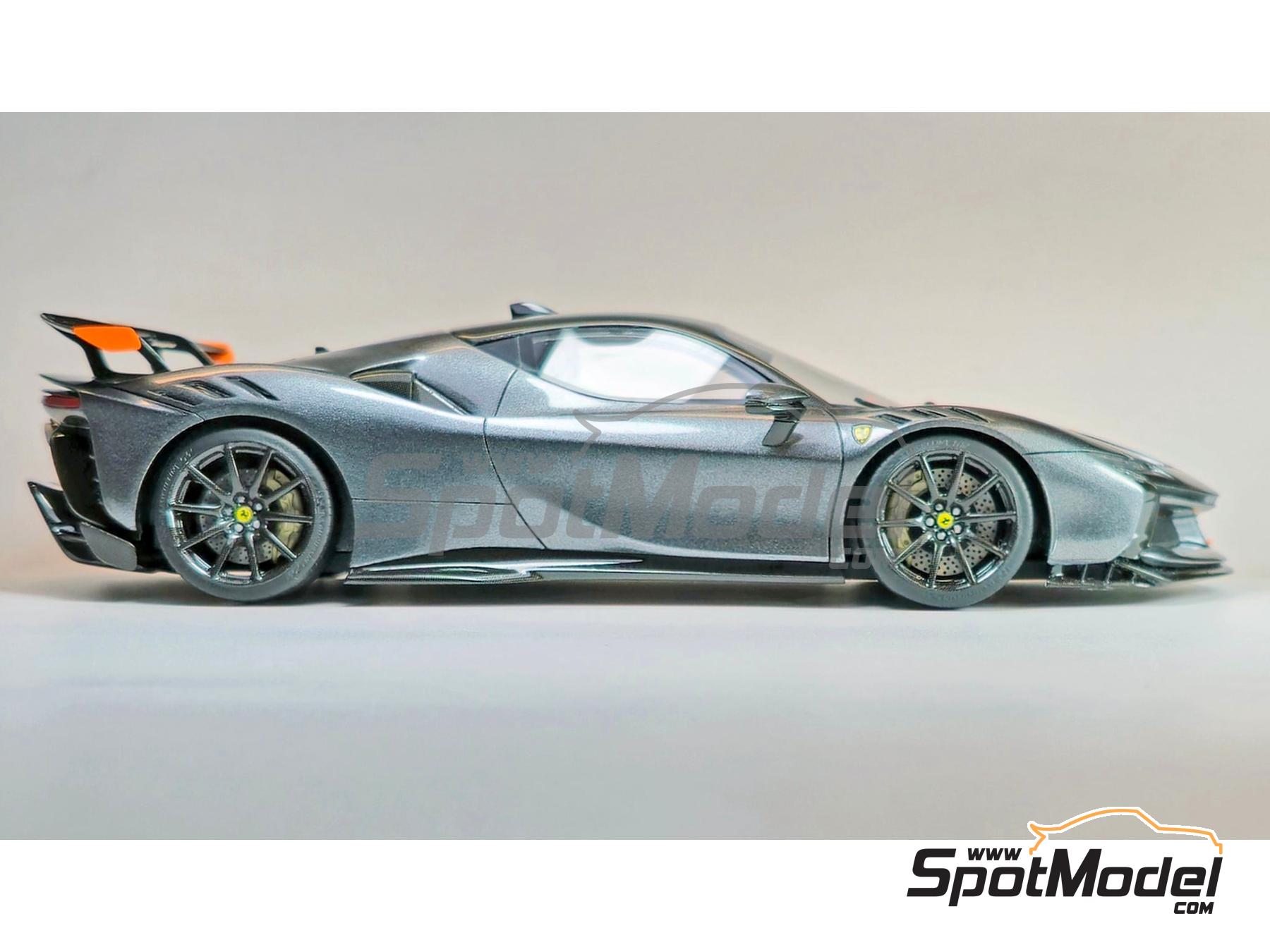Image 16: Ferrari SF90XX Stradale | Car scale model kit in 1/24 scale manufactured by Kitbox PZY Model (ref.&nbsp;KB08-13, also PZY-012)
