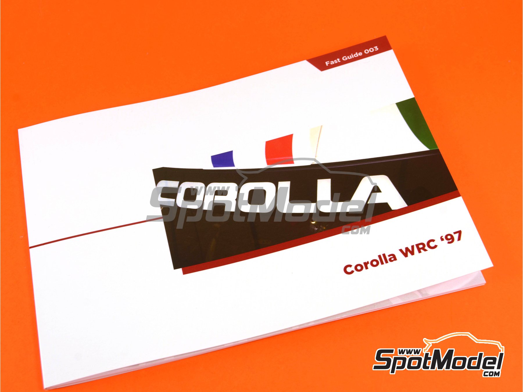 Image 3: Toyota Corolla WRC -  1997 | Libro de referencia fabricado por Komakai (ref.&nbsp;KOM-FG003)