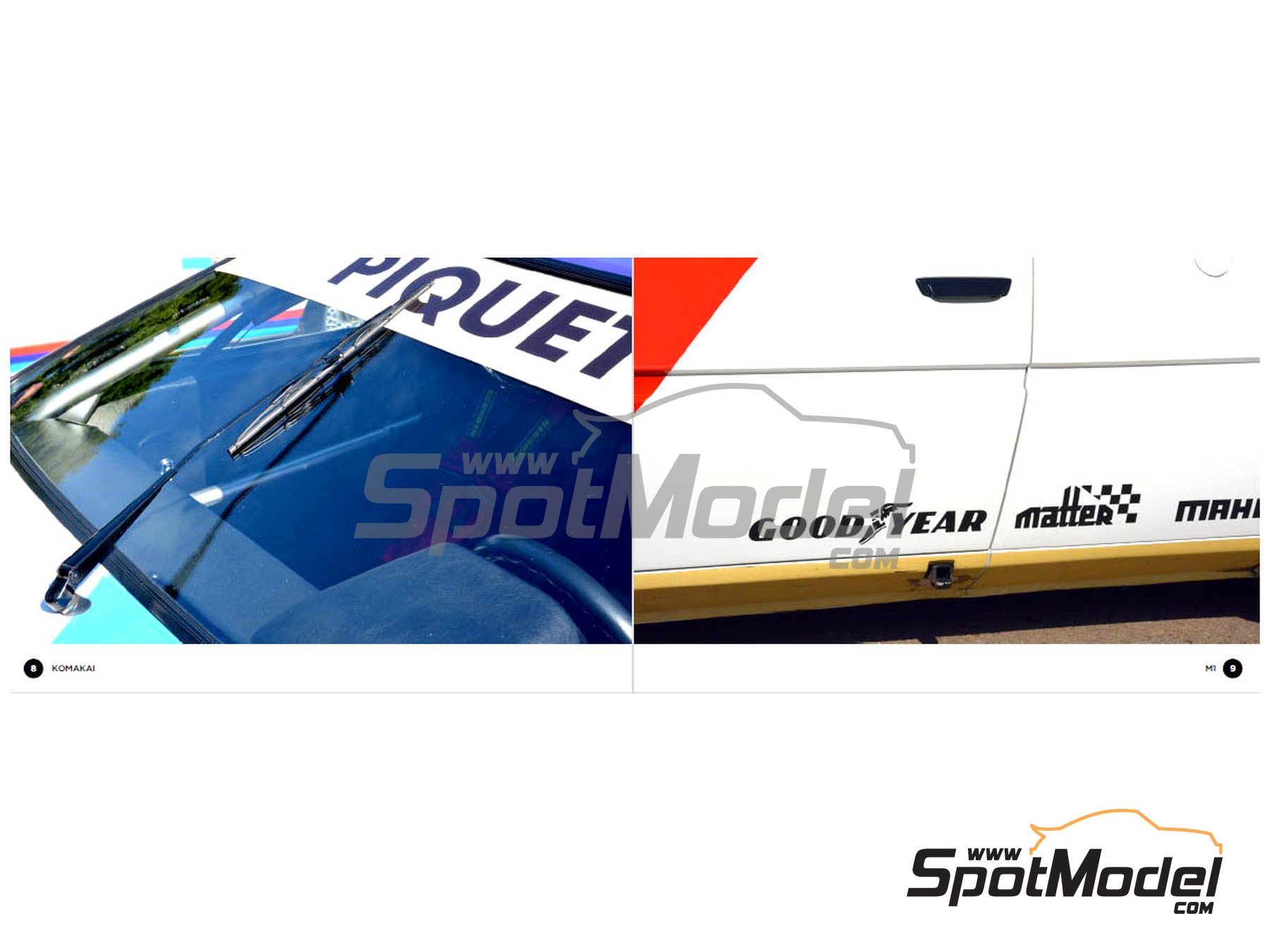 Image 1: BMW M1 | Libro de referencia fabricado por Komakai (ref.&nbsp;KOM-FG006)