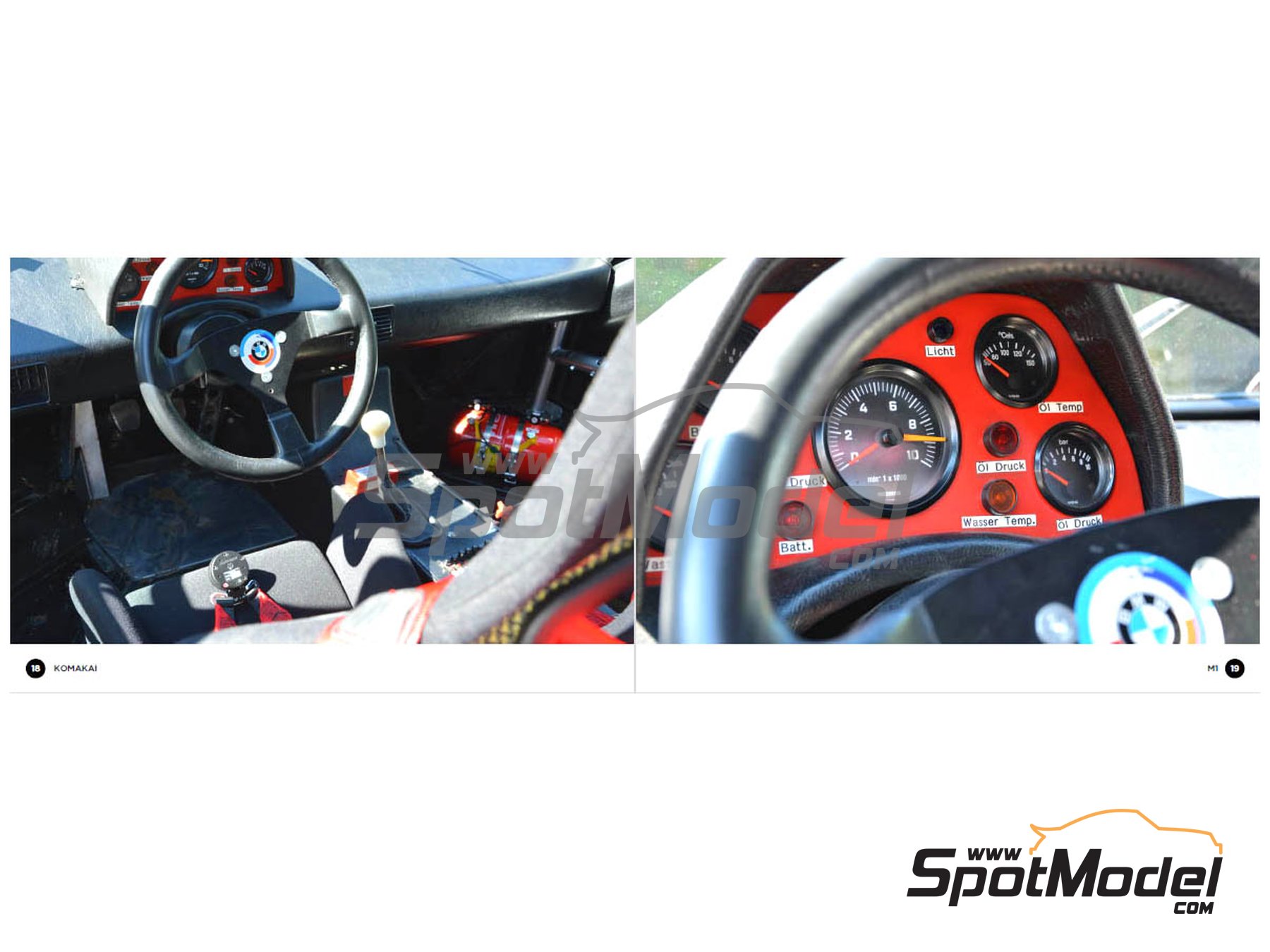 Image 3: BMW M1 | Libro de referencia fabricado por Komakai (ref.&nbsp;KOM-FG006)