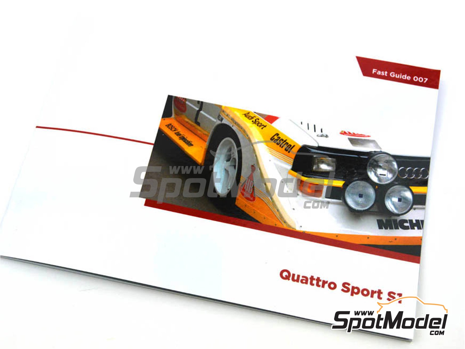 Image 1: Audi Quattro Sport S1 | Reference / walkaround book manufactured by Komakai (ref.&nbsp;KOM-FG007)
