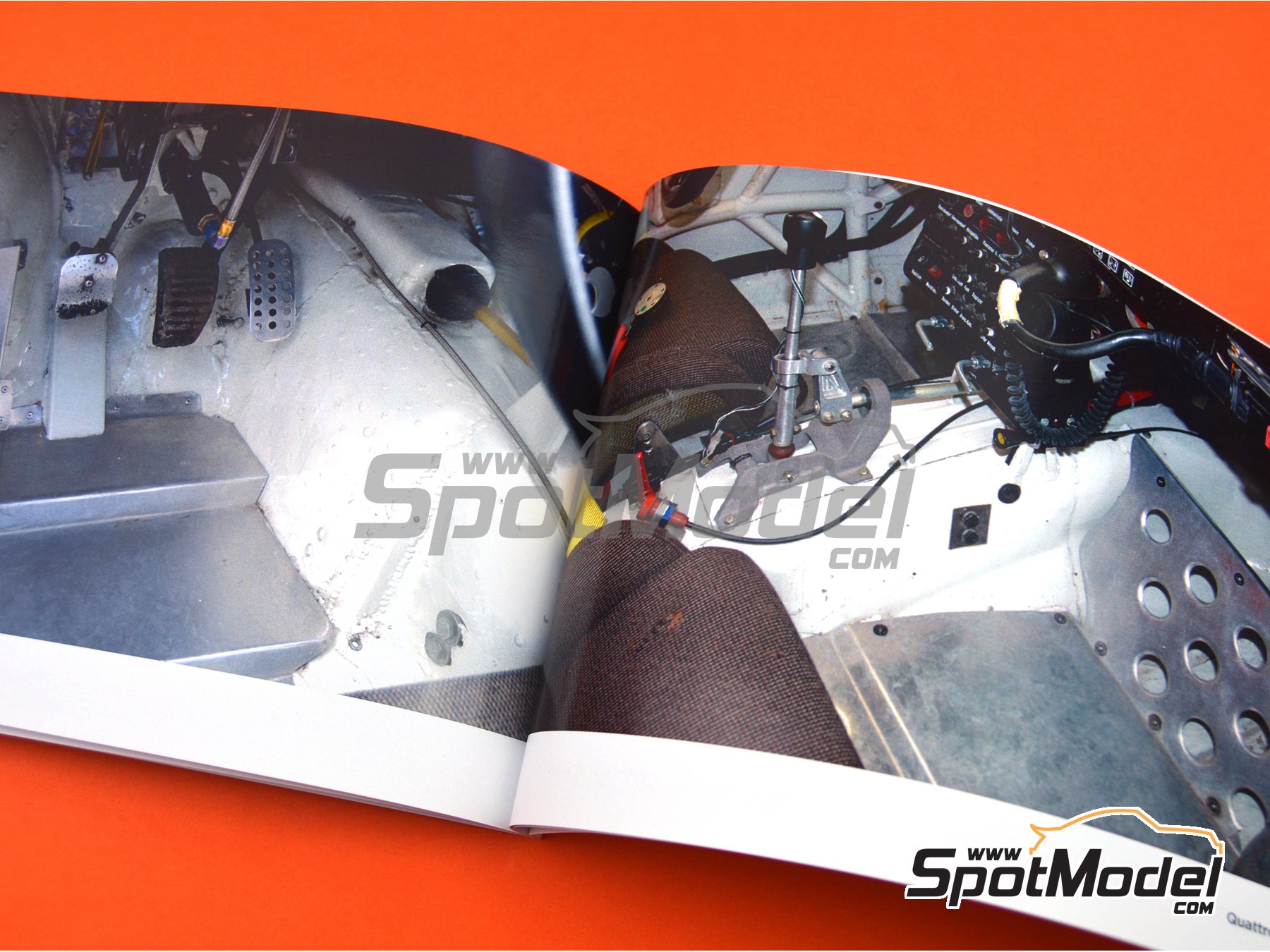 Image 6: Audi Quattro Sport S1 | Reference / walkaround book manufactured by Komakai (ref.&nbsp;KOM-FG007)