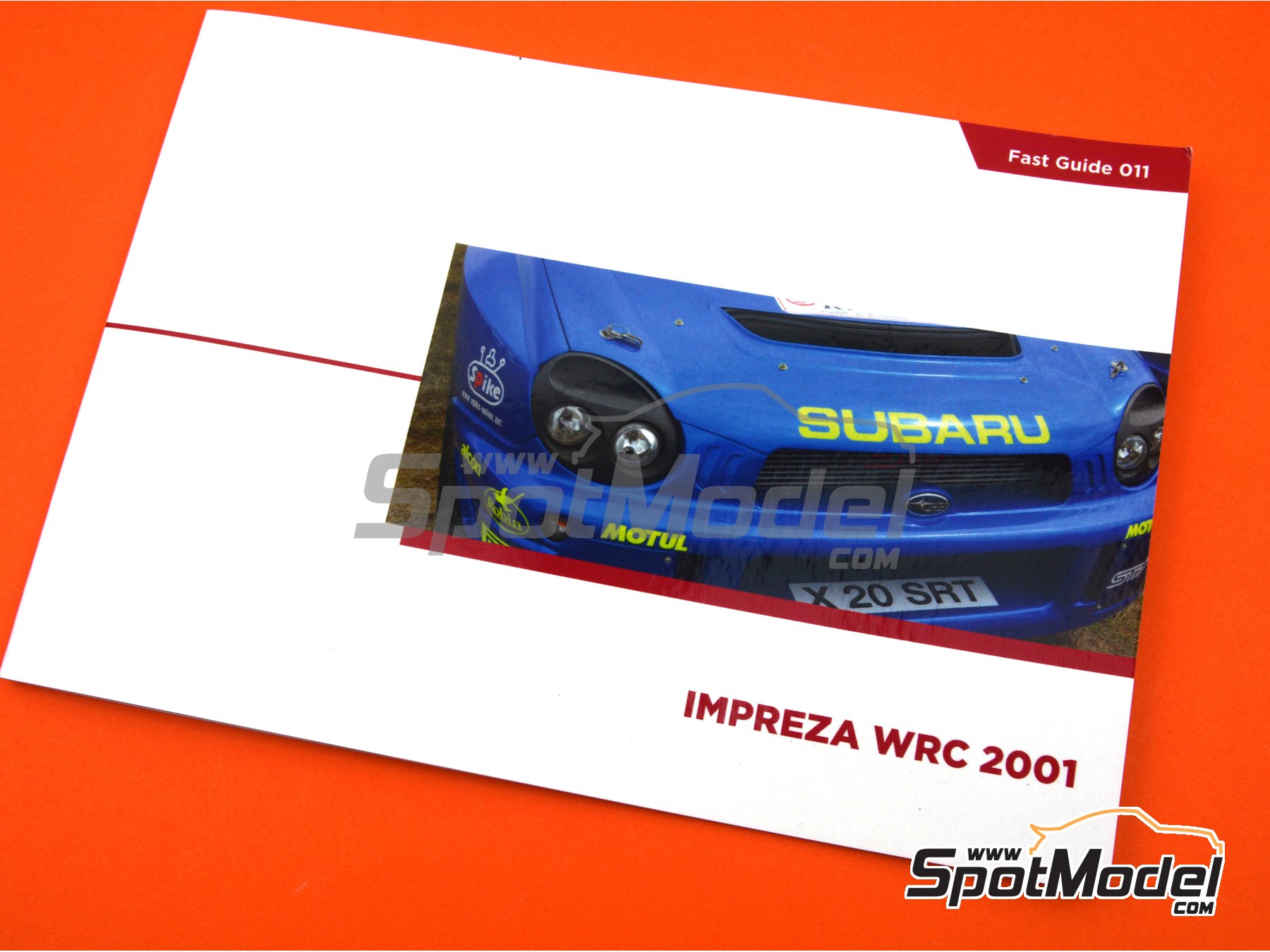 Image 4: Subaru Impreza WRC -  2001 | Reference / walkaround book manufactured by Komakai (ref.&nbsp;KOM-FG011)