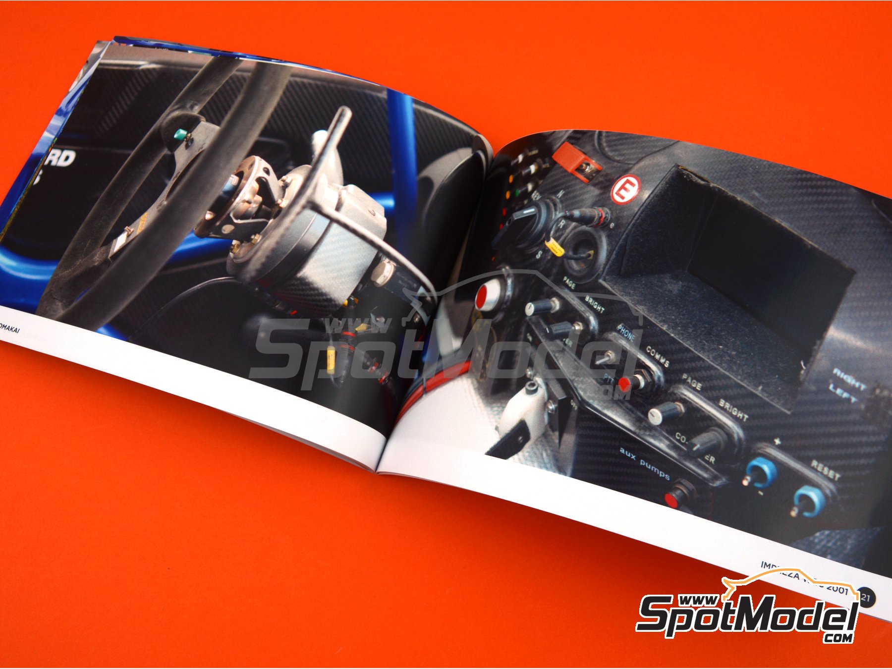Image 5: Subaru Impreza WRC -  2001 | Reference / walkaround book manufactured by Komakai (ref.&nbsp;KOM-FG011)