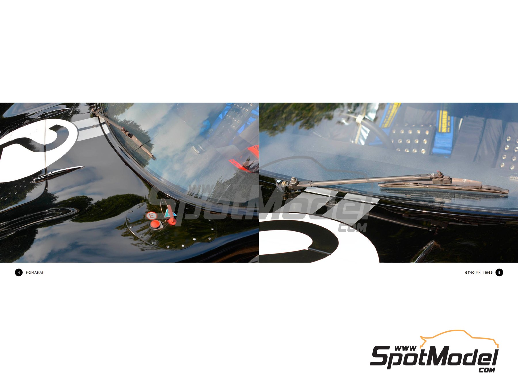 Image 1: Ford GT40 Mk II -  1966 | Reference / walkaround book manufactured by Komakai (ref. KOM-FG012)