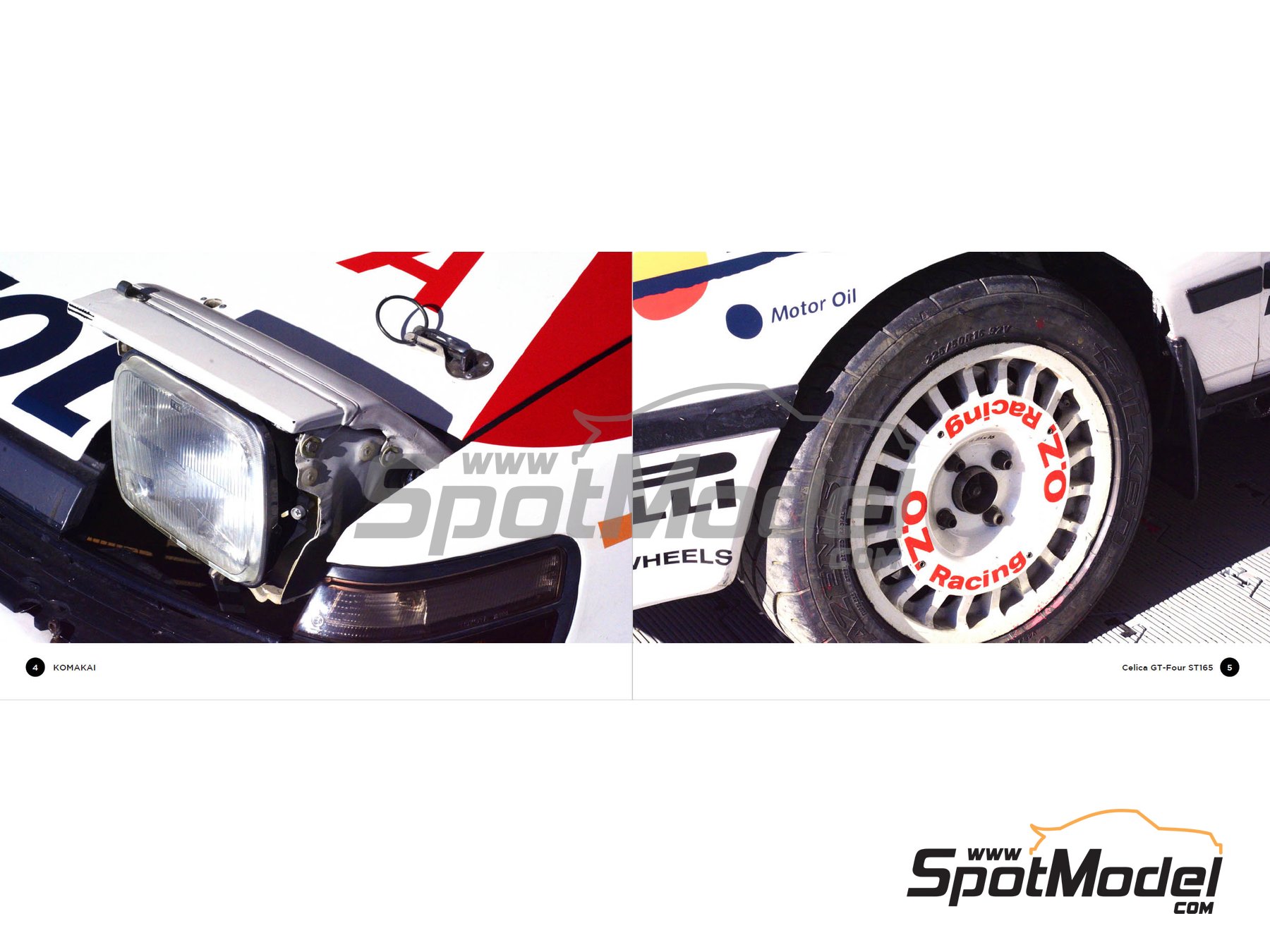 Image 1: Toyota Celica GT-Four ST165 | Reference / walkaround book manufactured by Komakai (ref.&nbsp;KOM-FG013)