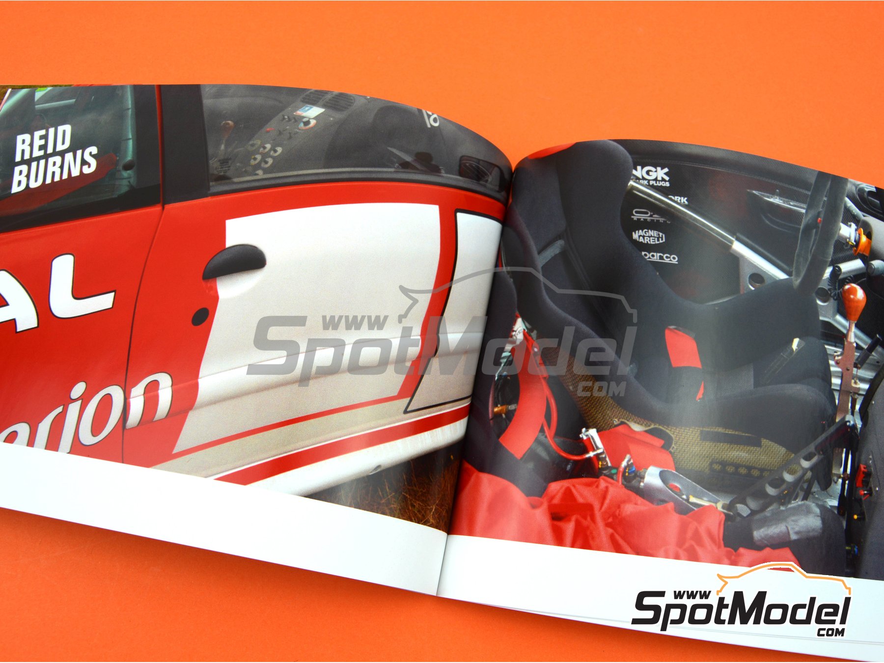 Image 4: Peugeot 206 WRC -  2003 | Reference / walkaround book manufactured by Komakai (ref.&nbsp;KOM-FG014)