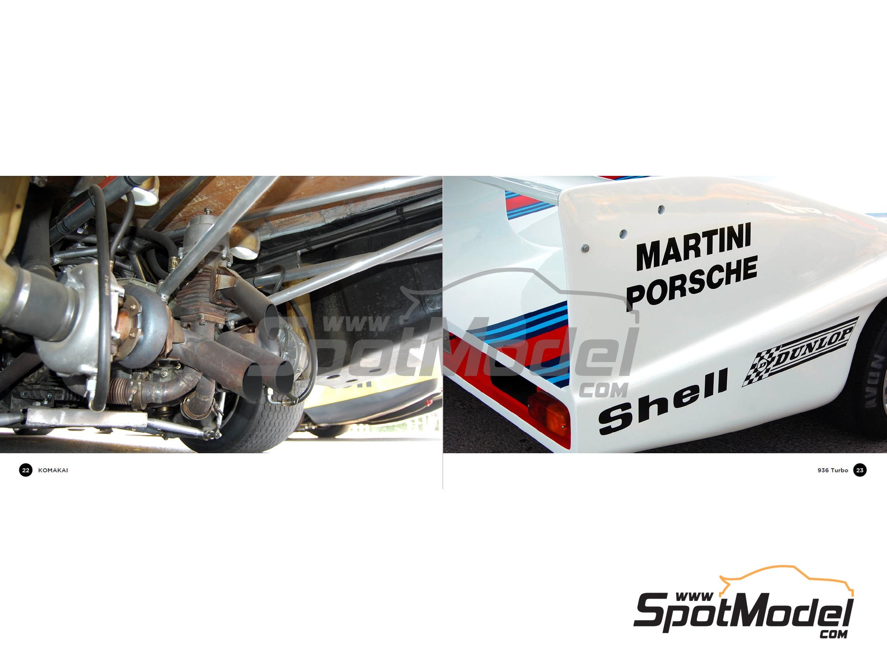Image 2: Porsche 936 Turbo | Reference / walkaround book manufactured by Komakai (ref. KOM-FG016)