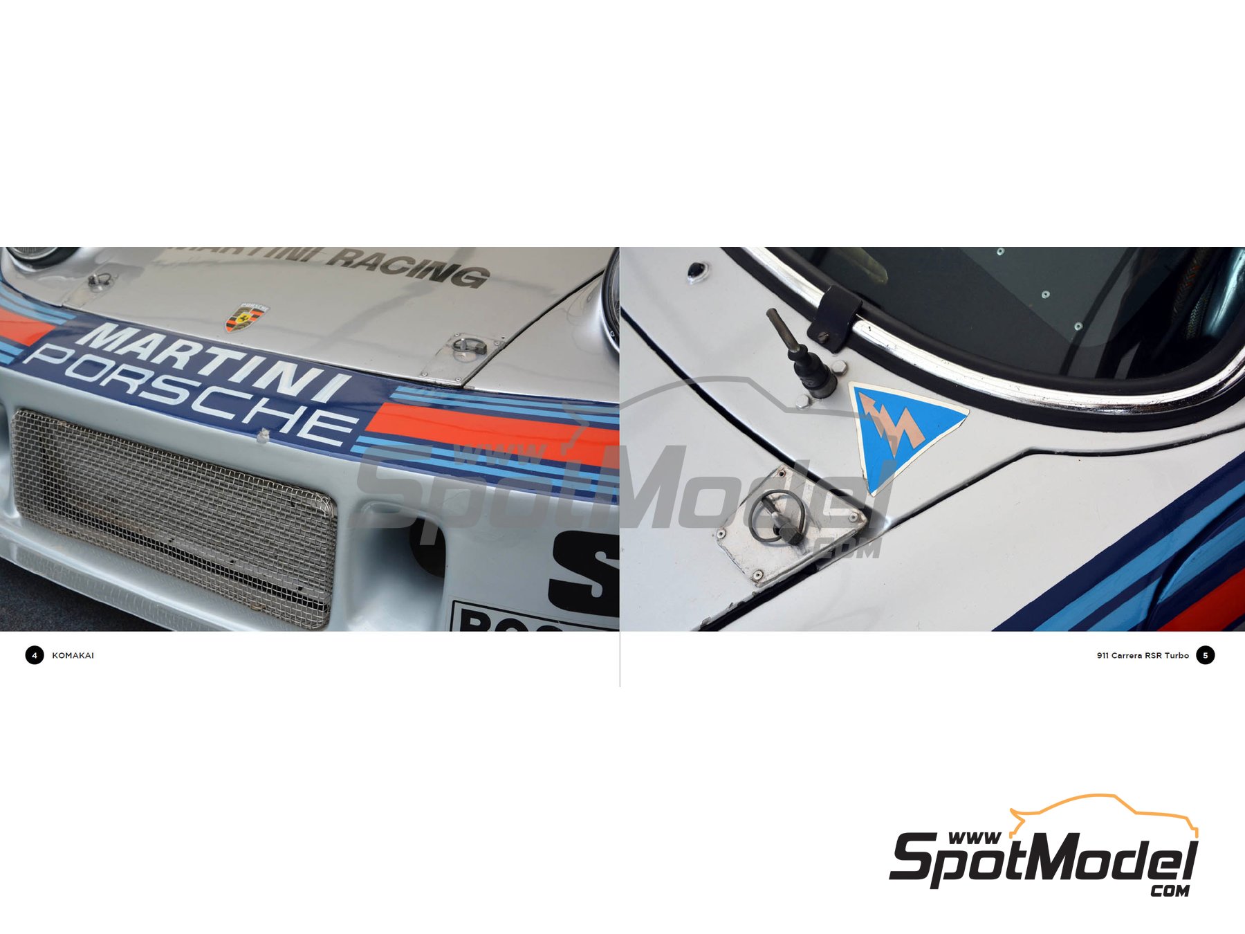 Image 1: Porsche 911 Carrera RSR Turbo | Libro de referencia fabricado por Komakai (ref. KOM-FG017)