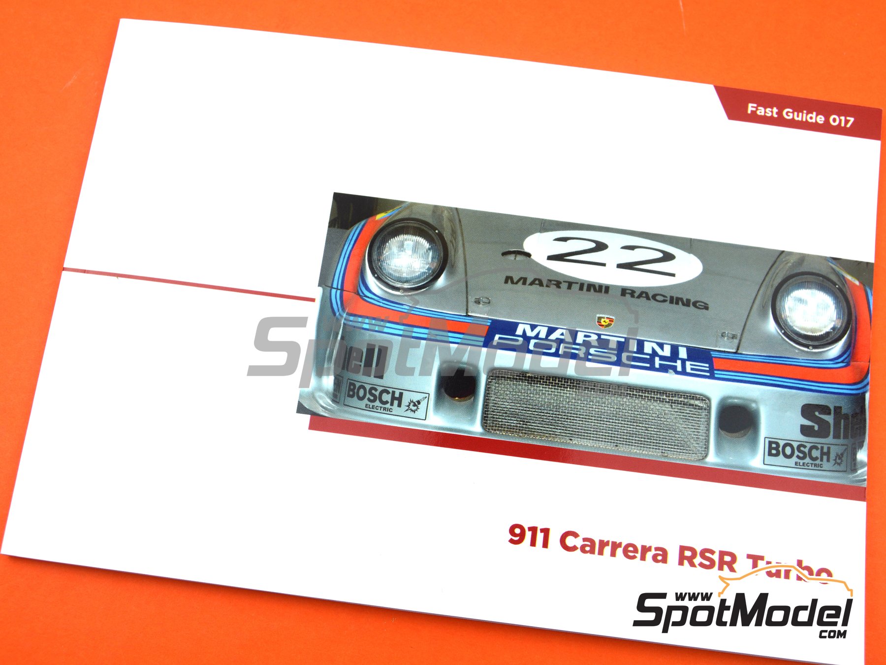 Image 4: Porsche 911 Carrera RSR Turbo | Libro de referencia fabricado por Komakai (ref. KOM-FG017)