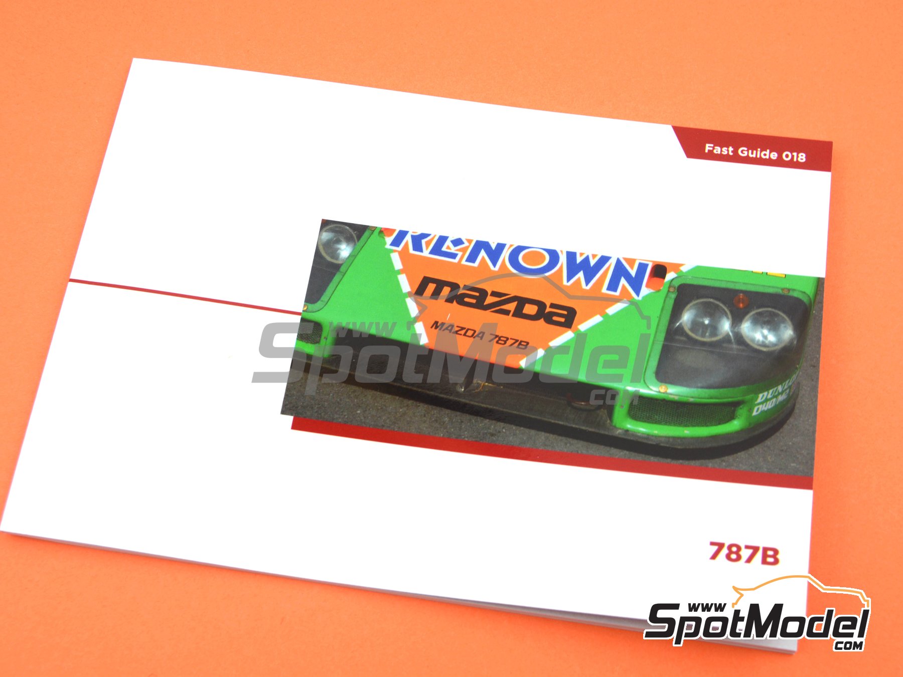 Komakai KOM-FG018: Reference / walkaround book Mazda 787B for