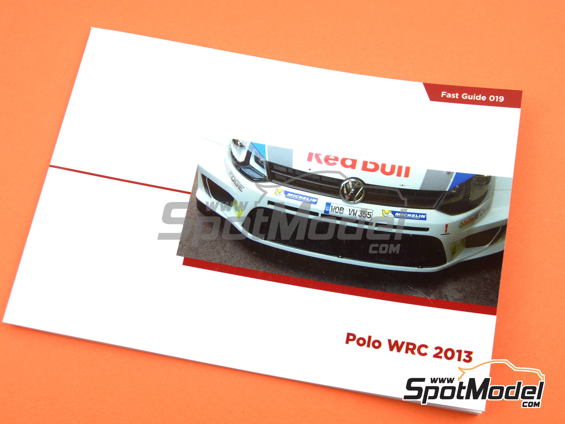 Image 4: Volkswagen Polo WRC -  2013 | Reference / walkaround book manufactured by Komakai (ref.&nbsp;KOM-FG019)