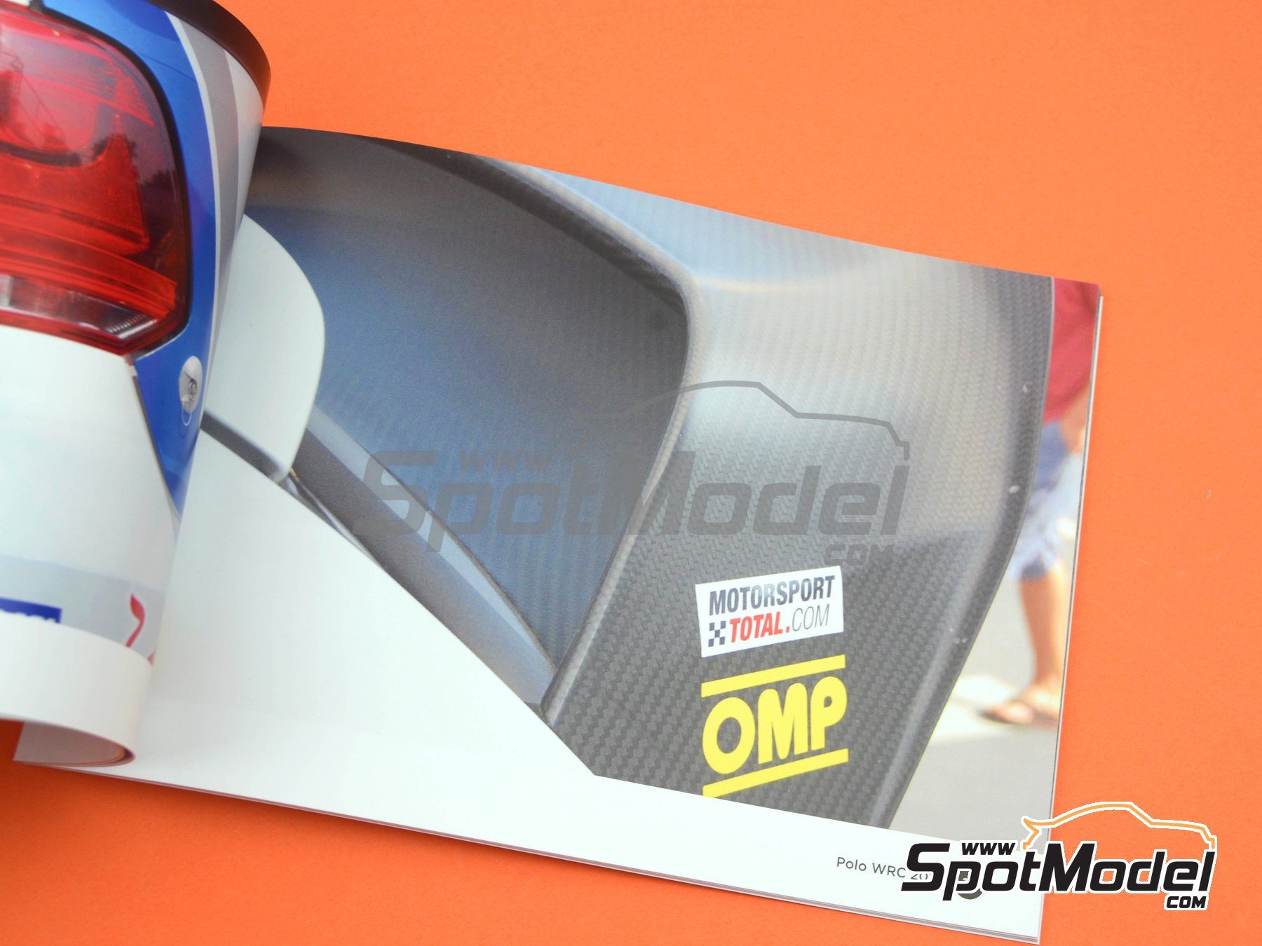 Image 5: Volkswagen Polo WRC -  2013 | Reference / walkaround book manufactured by Komakai (ref.&nbsp;KOM-FG019)
