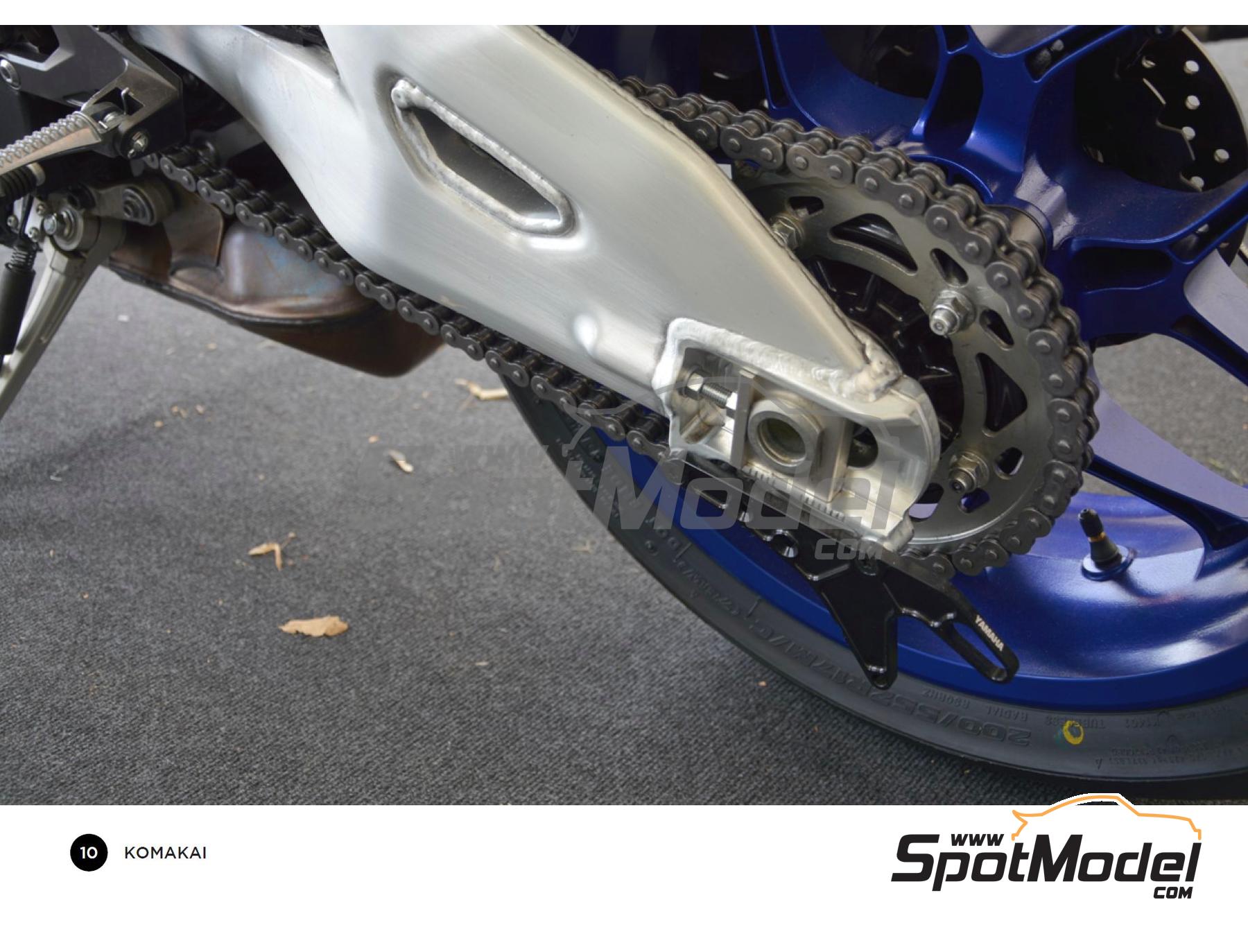 Image 2: Yamaha YZF-R1M | Libro de referencia fabricado por Komakai (ref. KOM-FG026)