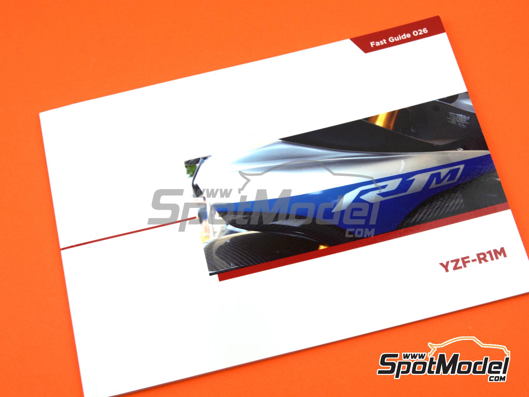 Image 4: Yamaha YZF-R1M | Libro de referencia fabricado por Komakai (ref. KOM-FG026)