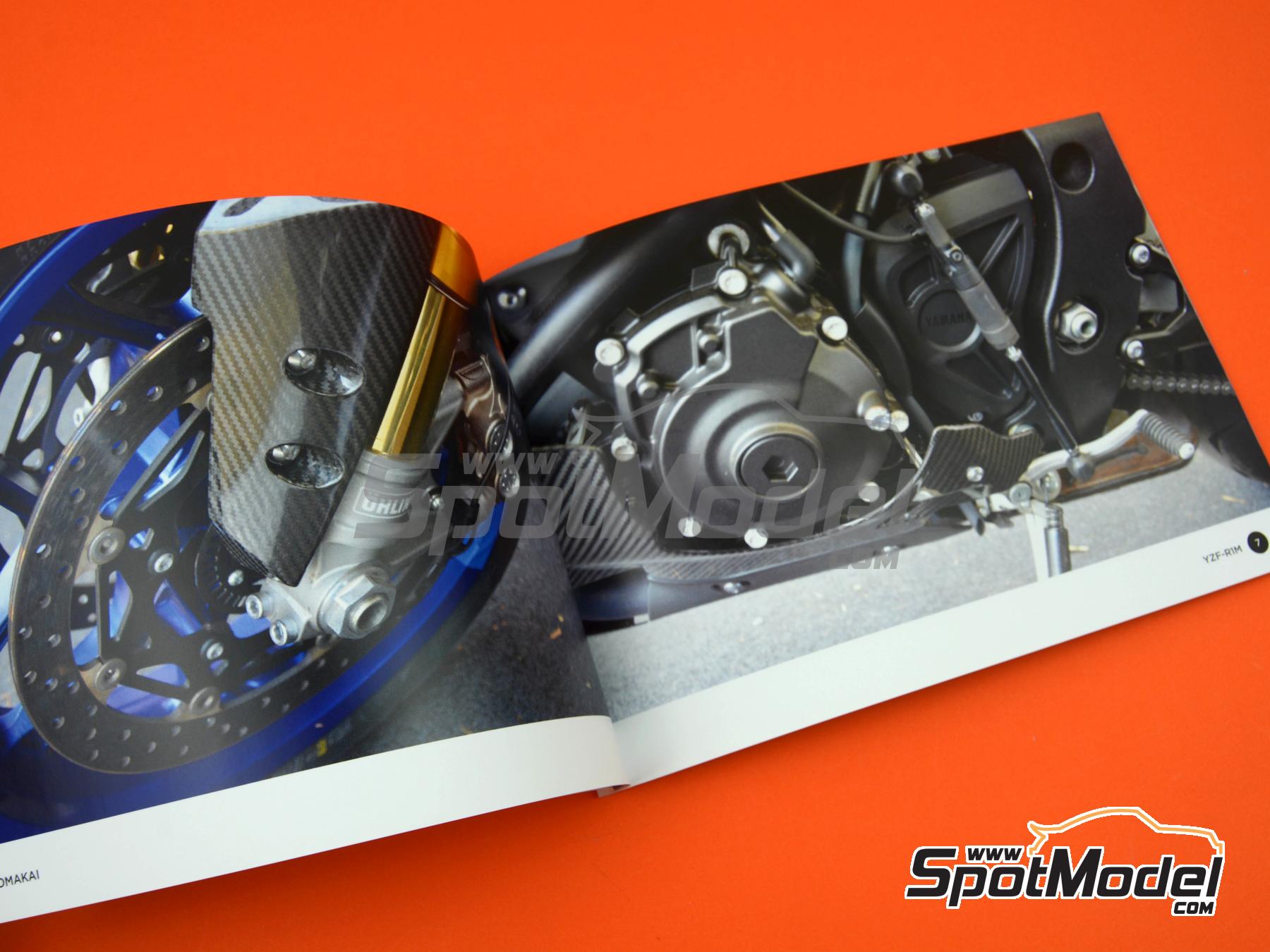Image 5: Yamaha YZF-R1M | Libro de referencia fabricado por Komakai (ref. KOM-FG026)