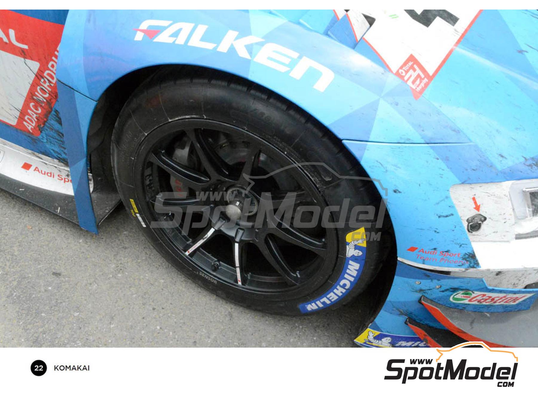 Image 3: Audi R8 LMS Evo | Libro de referencia fabricado por Komakai (ref.&nbsp;KOM-FG028)