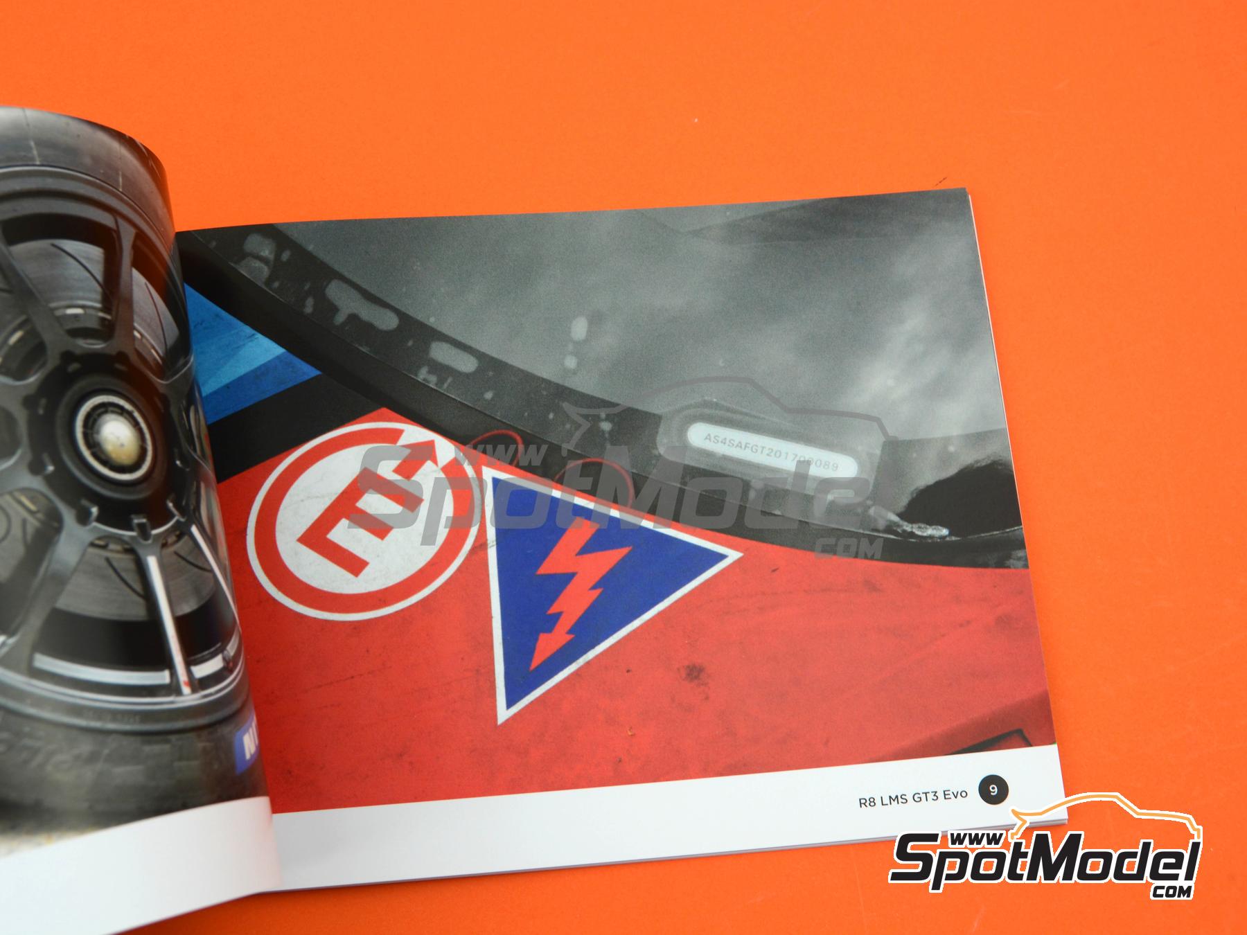 Image 4: Audi R8 LMS Evo | Libro de referencia fabricado por Komakai (ref.&nbsp;KOM-FG028)