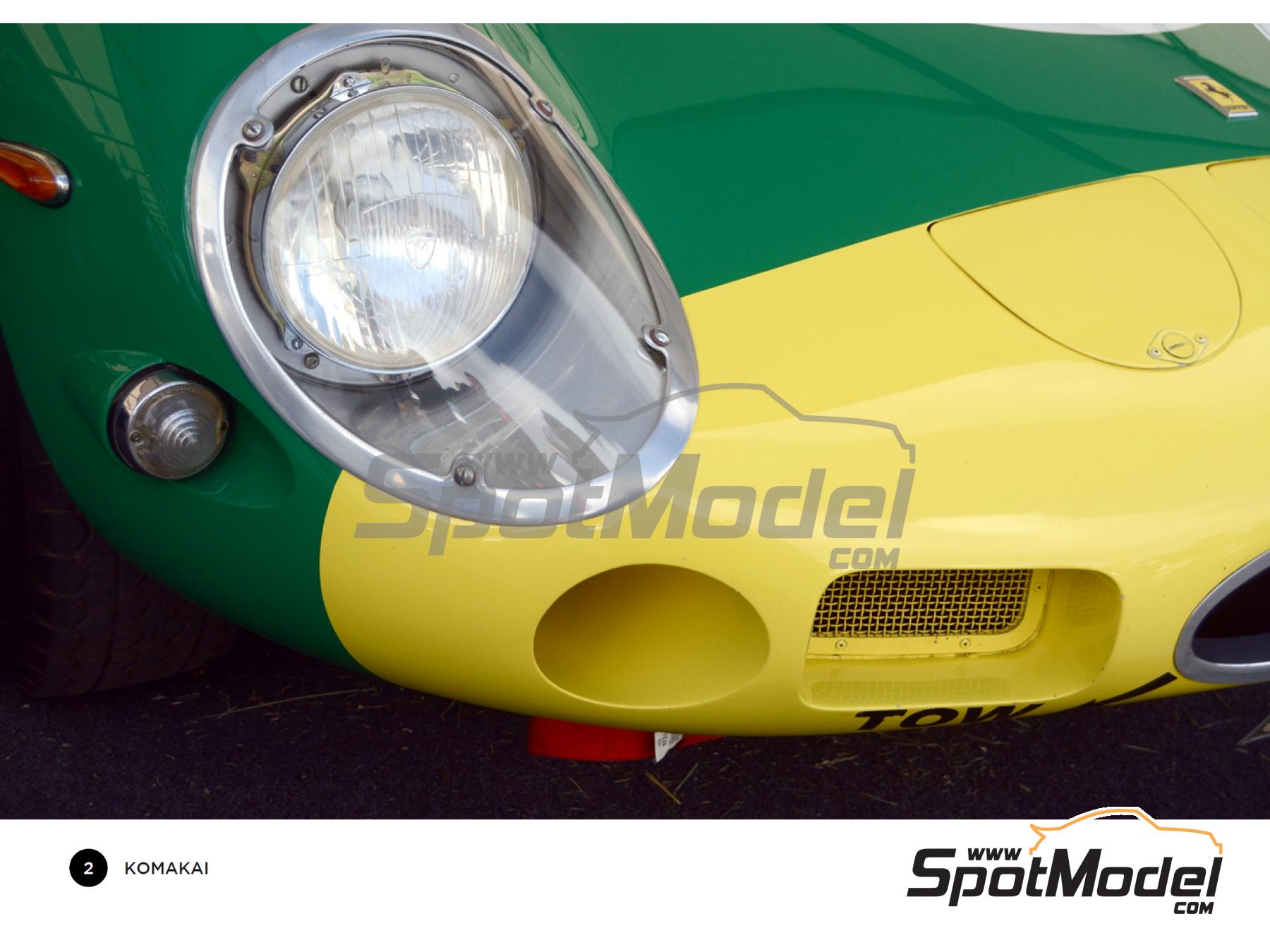 Image 1: Ferrari 250 GTO | Libro de referencia fabricado por Komakai (ref. KOM-FG036)