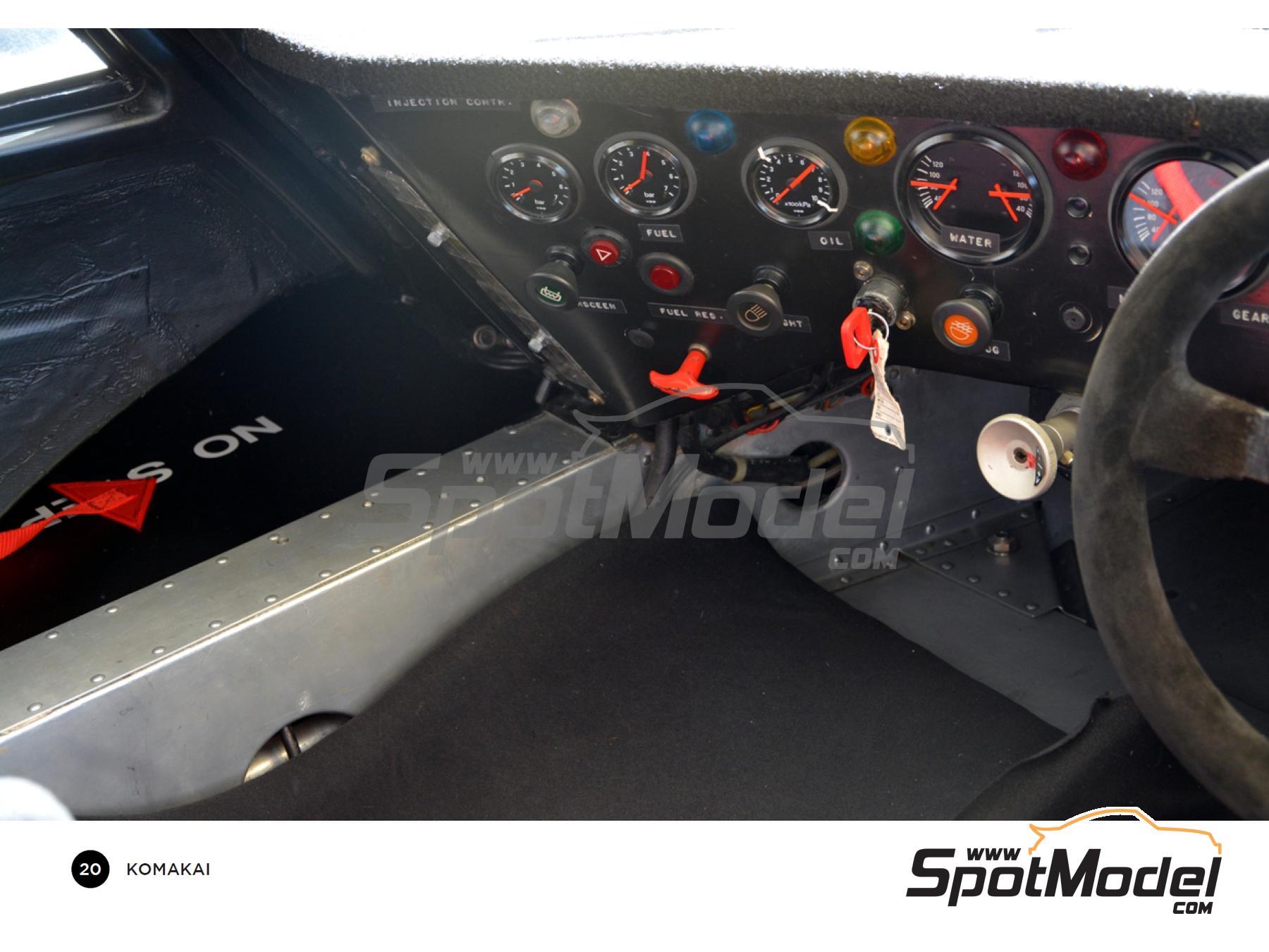 Image 3: Porsche 956B -  1984 | Libro de referencia fabricado por Komakai (ref. KOM-FG038)