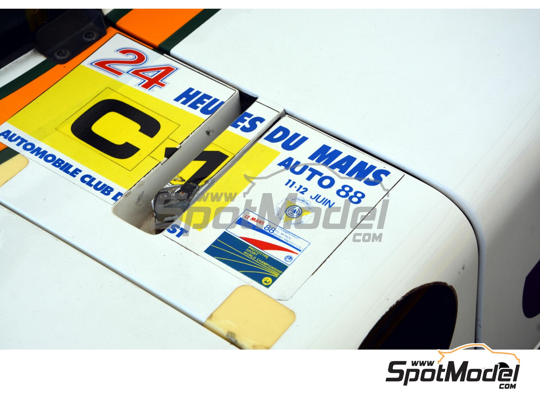 Image 2: Jaguar XJR-9 LM -  1988 | Libro de referencia fabricado por Komakai (ref.&nbsp;KOM-FG040)