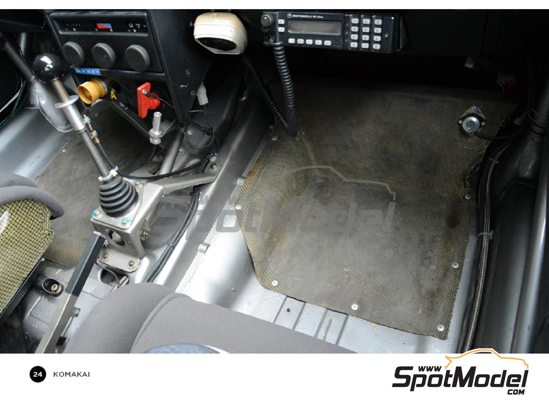 Image 3: Lancia Super Delta HF Integrale | Reference / walkaround book manufactured by Komakai (ref. KOM-FG041)