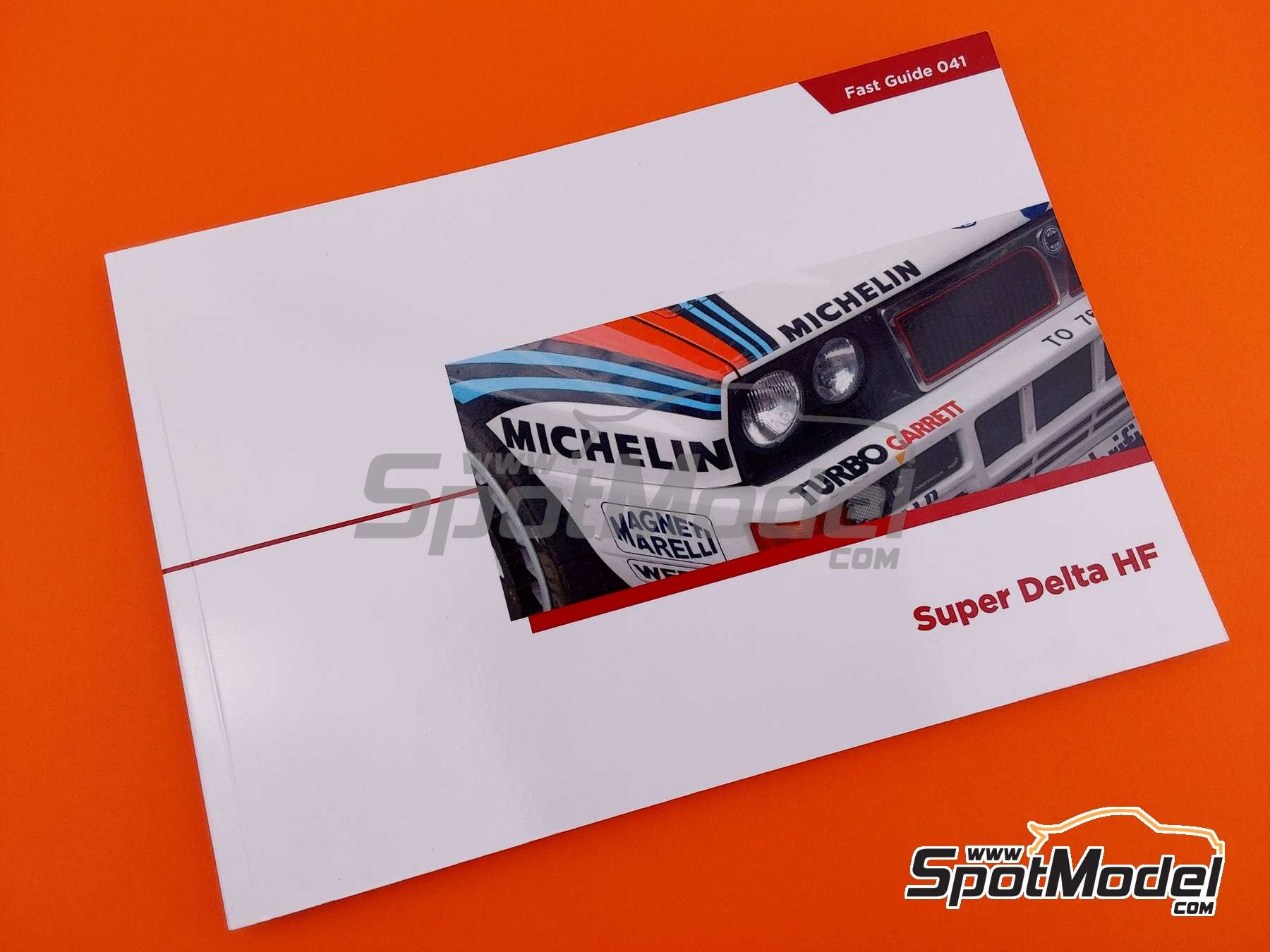 Image 4: Lancia Super Delta HF Integrale | Reference / walkaround book manufactured by Komakai (ref. KOM-FG041)