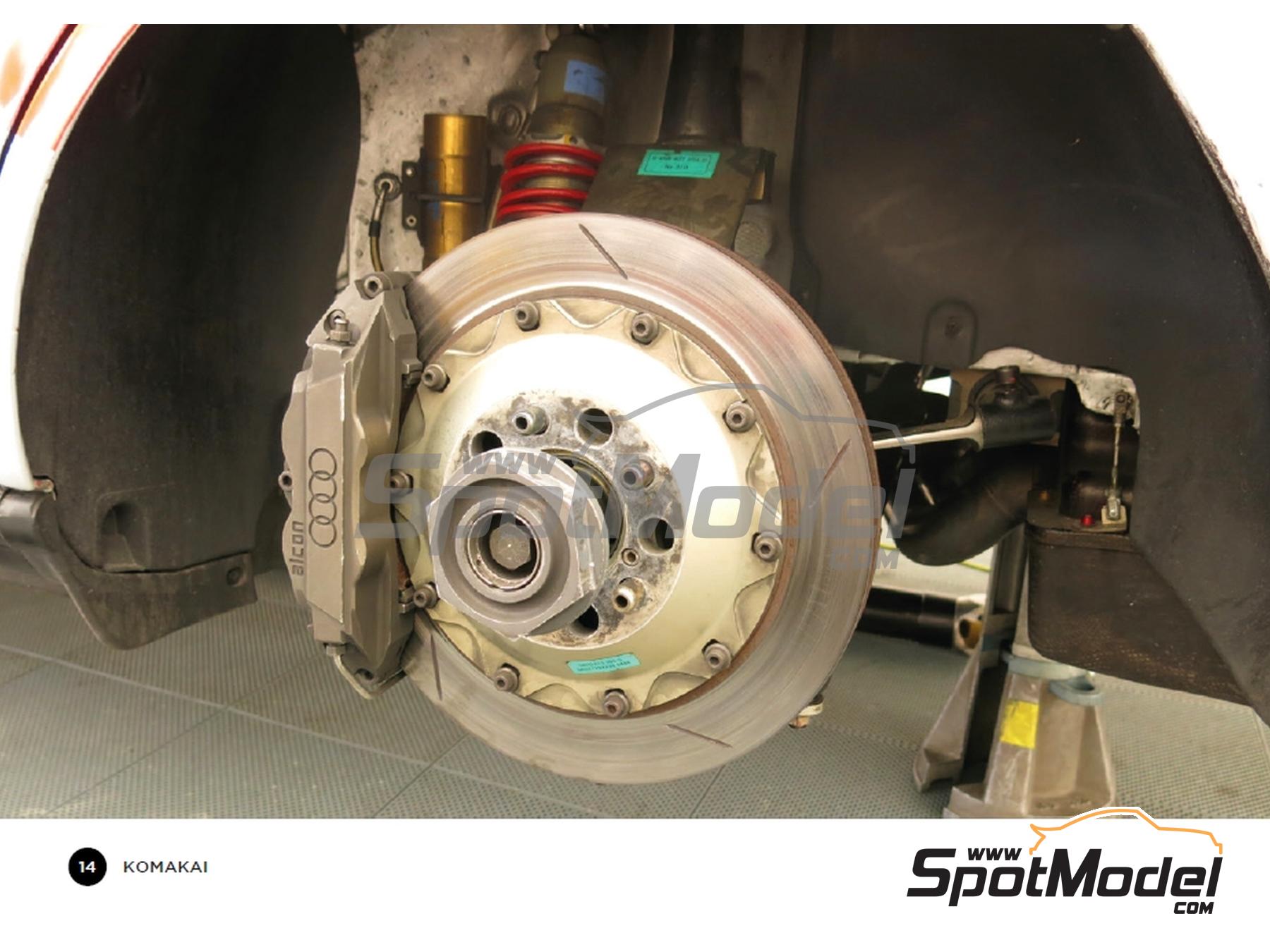 Image 2: Audi A4 Quattro | Reference / walkaround book manufactured by Komakai (ref.&nbsp;KOM-FG042, also 9788410546035)