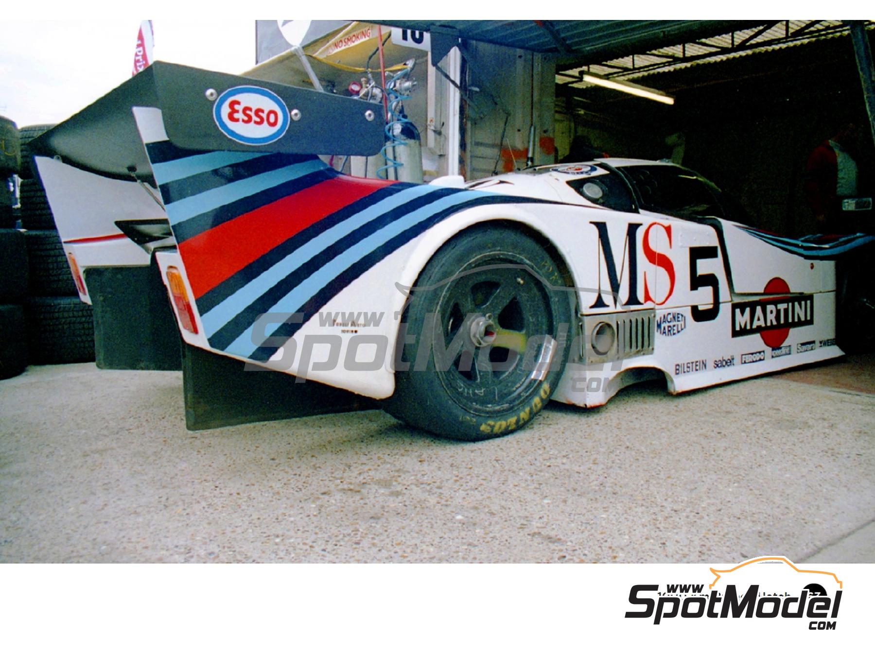 Image 3: Lancia LC2 - Campeonato del Mundo de Sports Prototipos (WSPC) 1983 | Libro de referencia fabricado por Komakai (ref. KOM-OR001)