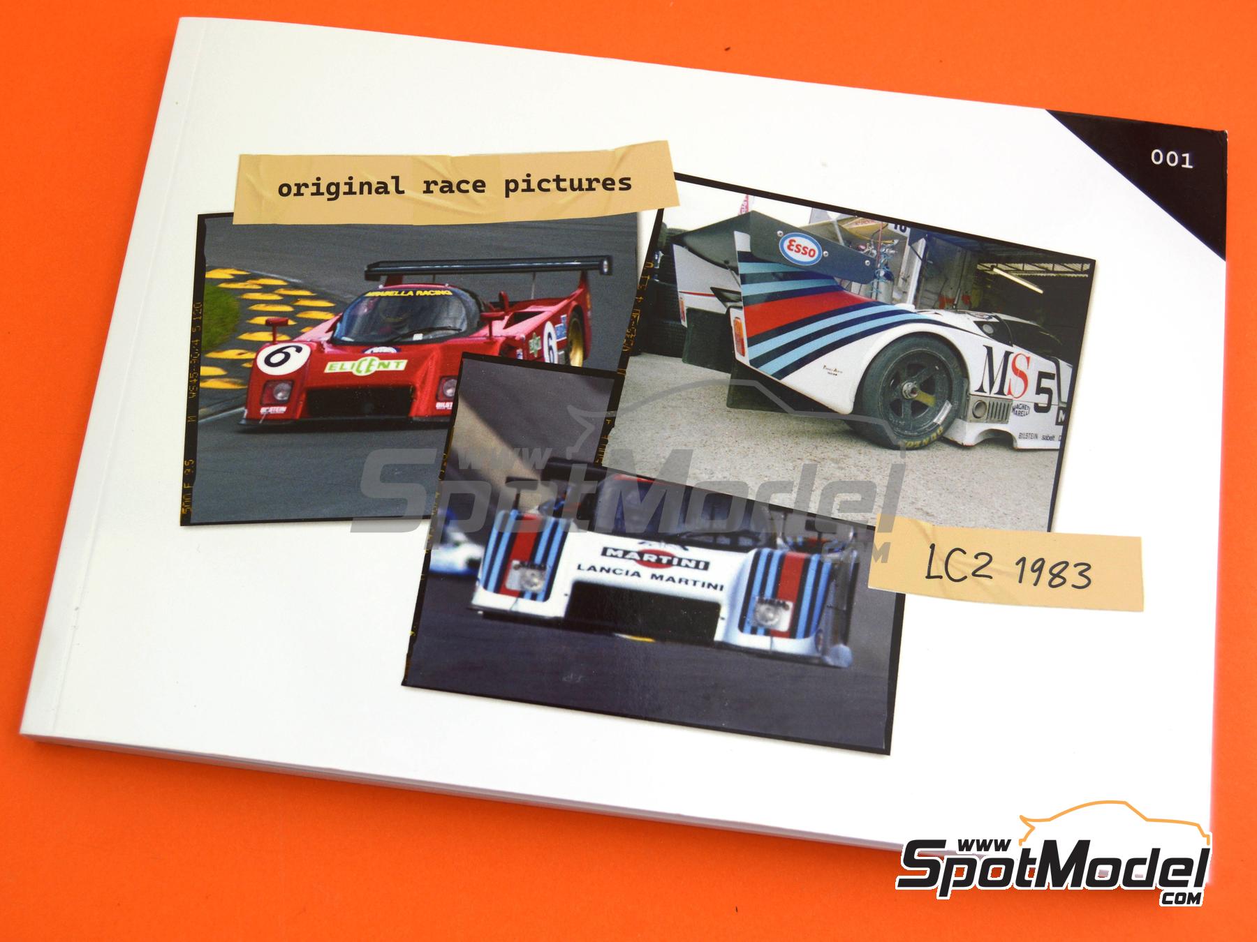Image 4: Lancia LC2 - Campeonato del Mundo de Sports Prototipos (WSPC) 1983 | Libro de referencia fabricado por Komakai (ref. KOM-OR001)