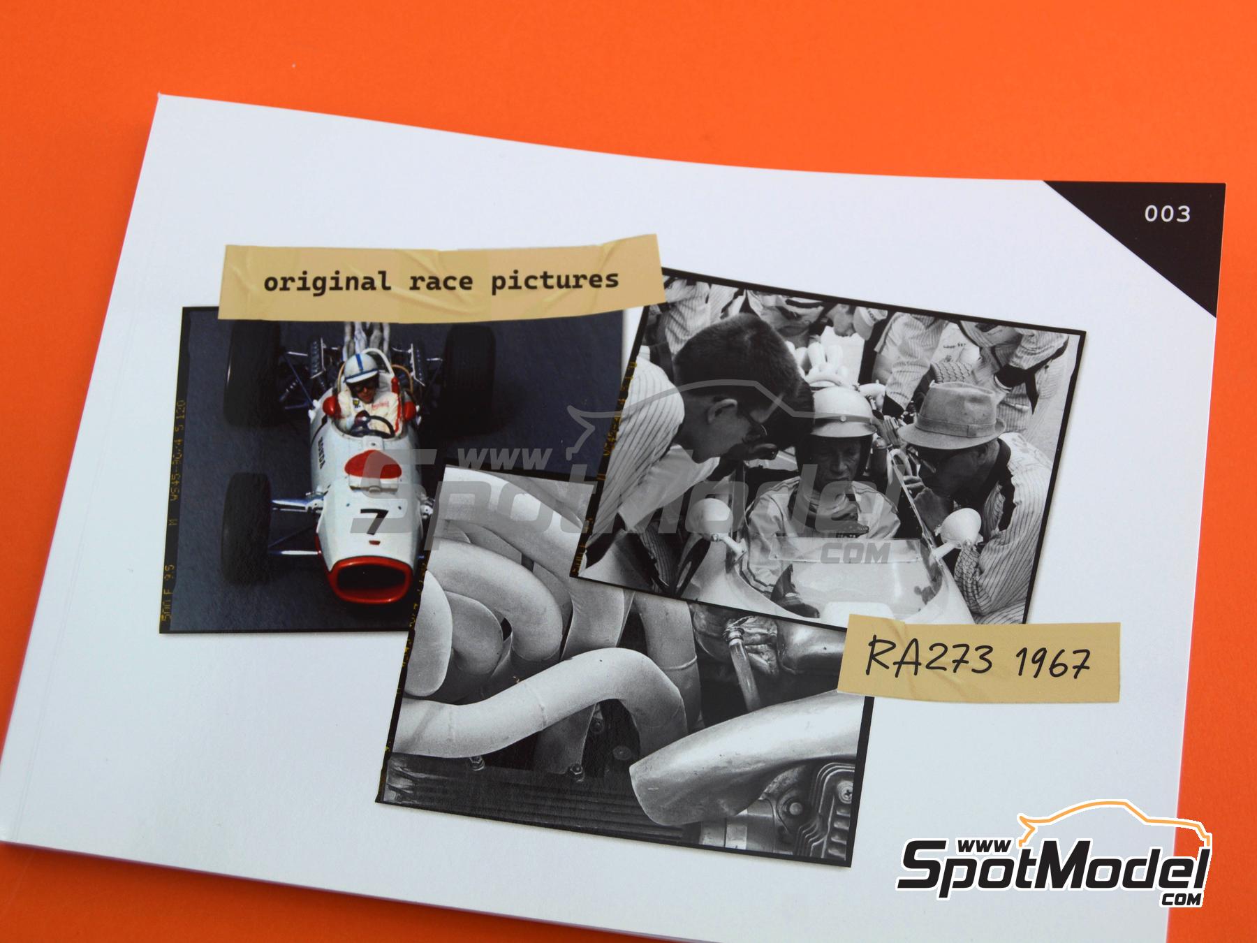 Image 4: Honda RA273 - Gran Premio de F&oacute;rmula 1 de Alemania, Gran Premio de F&oacute;rmula 1 de Belgica, Gran Premio de Formula 1 de Holanda, Gran Premio de Formula 1 de M&oacute;naco, Gran Premio de F&oacute;rmula 1 de Sud&aacute;frica 1967 | Libro de referencia fabricado por Komakai (ref.&nbsp;KOM-OR003, tambien 9788410547247 y 8410547244)