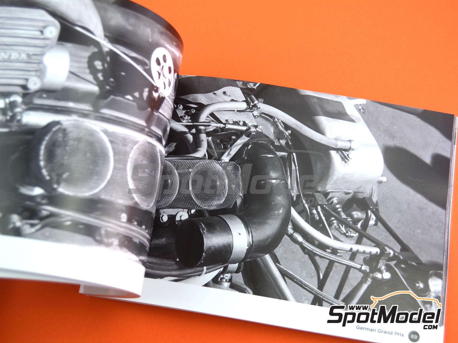 Image 7: Honda RA273 - Gran Premio de F&oacute;rmula 1 de Alemania, Gran Premio de F&oacute;rmula 1 de Belgica, Gran Premio de Formula 1 de Holanda, Gran Premio de Formula 1 de M&oacute;naco, Gran Premio de F&oacute;rmula 1 de Sud&aacute;frica 1967 | Libro de referencia fabricado por Komakai (ref.&nbsp;KOM-OR003, tambien 9788410547247 y 8410547244)