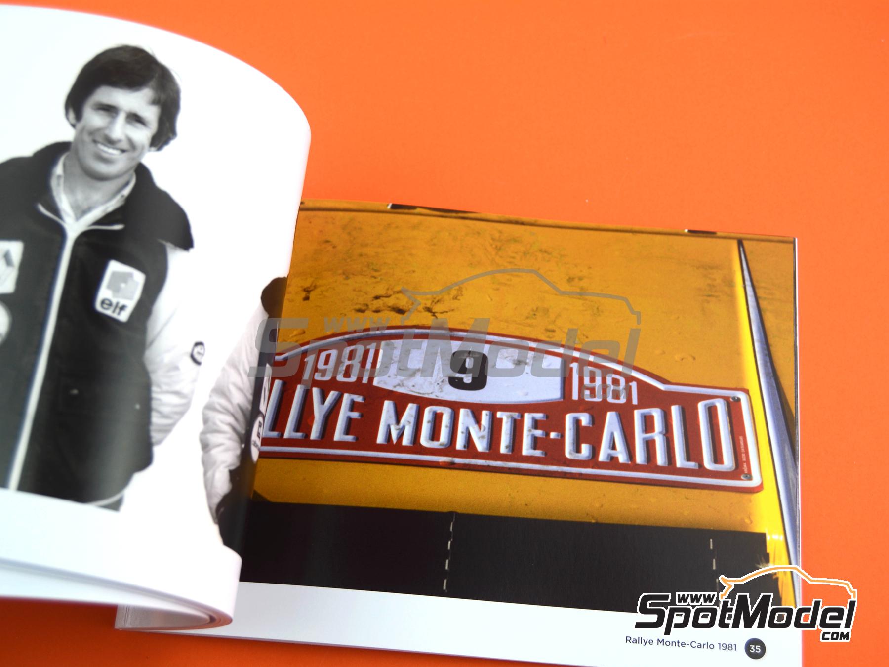 Image 7: Renault 5 Turbo Equipo Galtier Renault Sport - Rally de Monte Carlo - Rallye Automobile de Monte-Carlo 1981 | Libro de referencia fabricado por Komakai (ref.&nbsp;KOM-OR004, tambien 9788410547254)