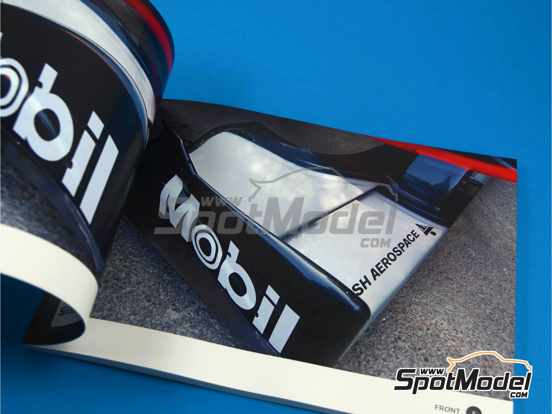 Image 2: McLaren Mercedes MP4/13 | Reference / walkaround book manufactured by Komakai (ref. KOM-UDG001)