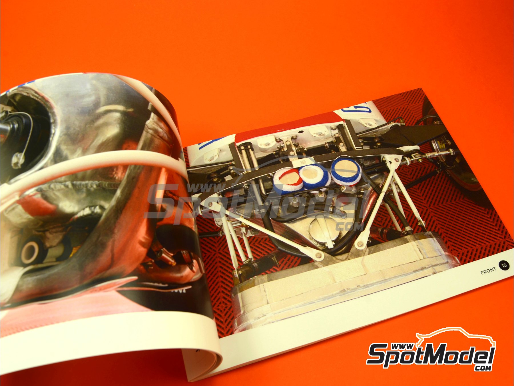 Image 3: Honda RA272 | Reference / walkaround book manufactured by Komakai (ref.&nbsp;KOM-UDG005)
