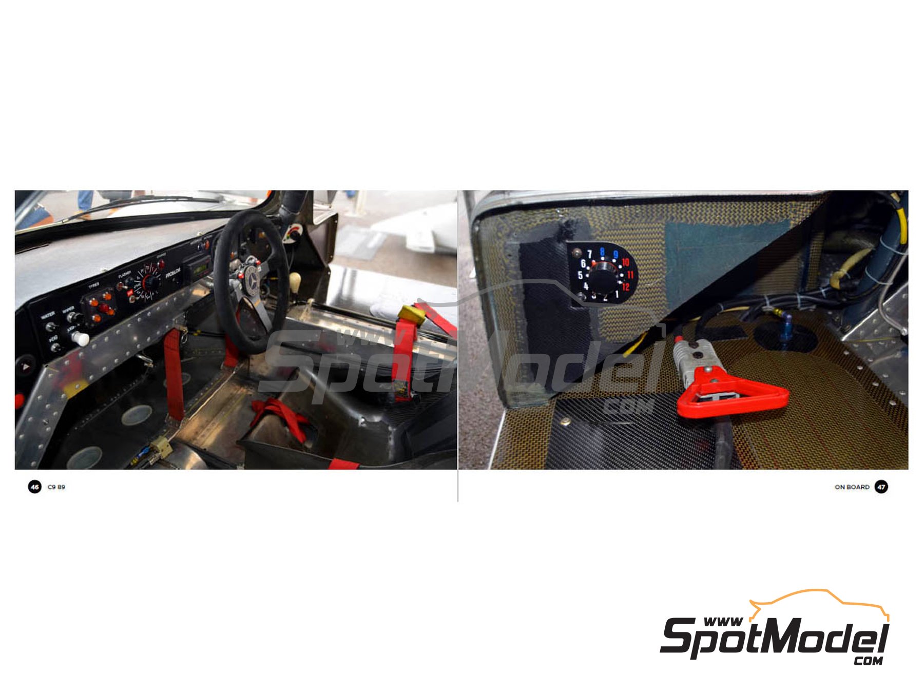 Image 1: Sauber Mercedes C9 -  1989 | Libro de referencia fabricado por Komakai (ref. KOM-UDG008)