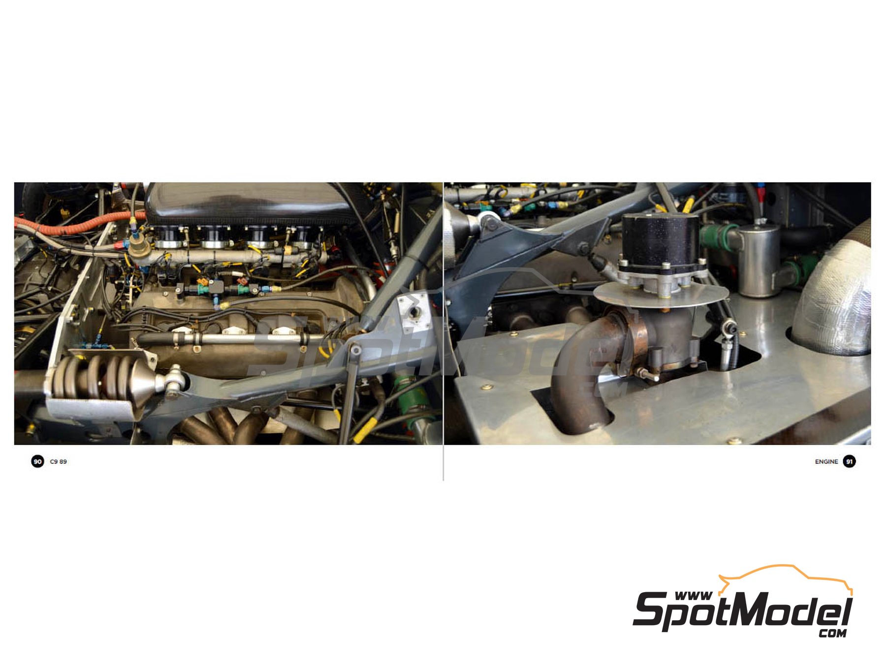 Image 2: Sauber Mercedes C9 -  1989 | Libro de referencia fabricado por Komakai (ref. KOM-UDG008)